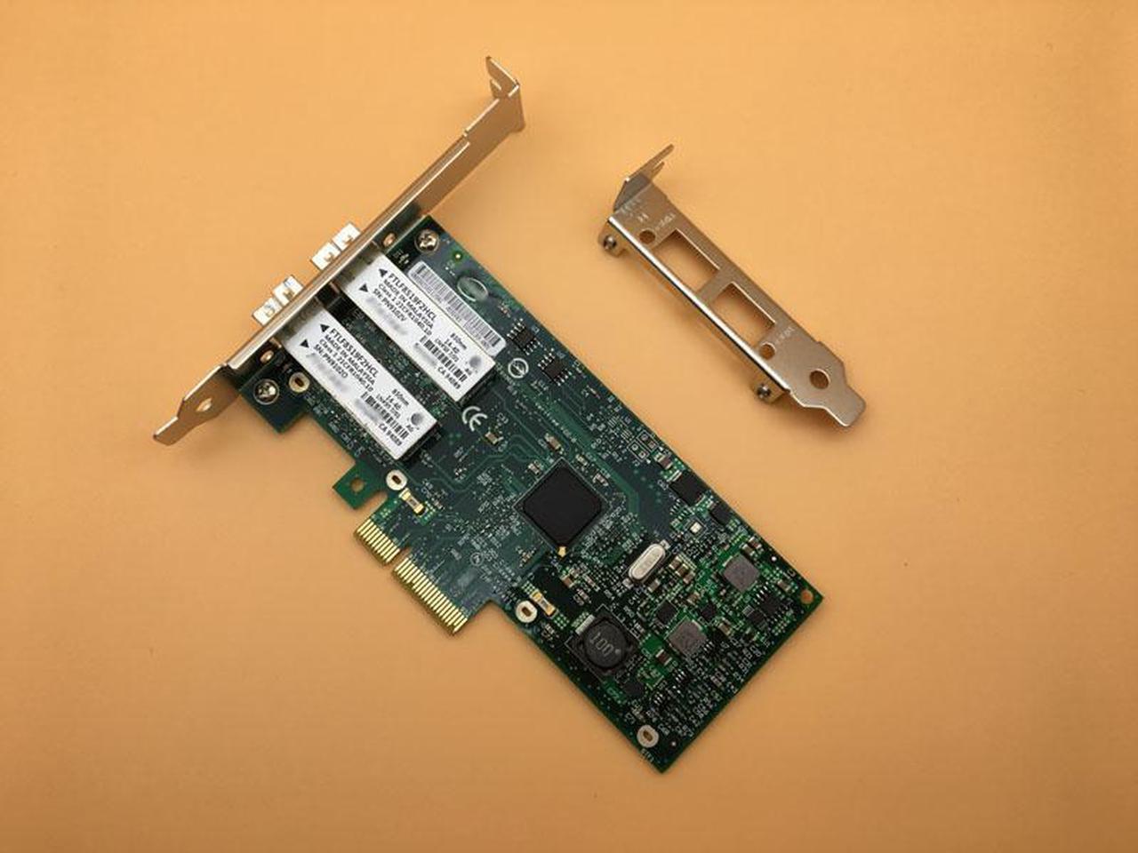 1Gbps 2-Port LC Fiber PCI-Express X4 Gigabit Ethernet Server Adapter NIC I350-F2