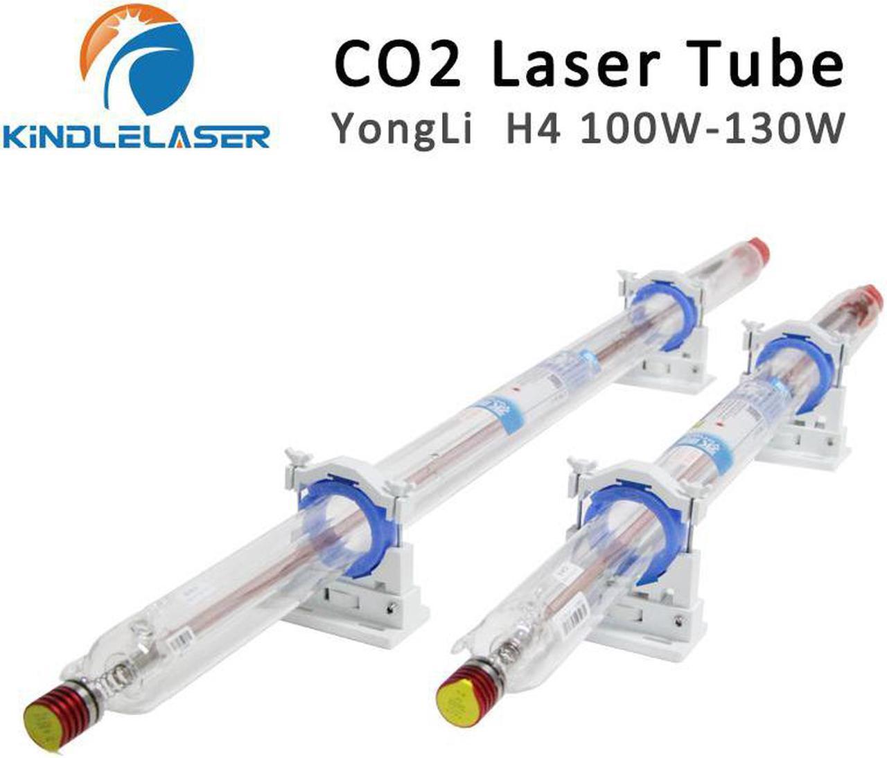 Yongli  Laser série H H4 100-130W CO2, longueur du Tube 1450 Dia.60mm, emballage en boîte en bois pour Machine à graver