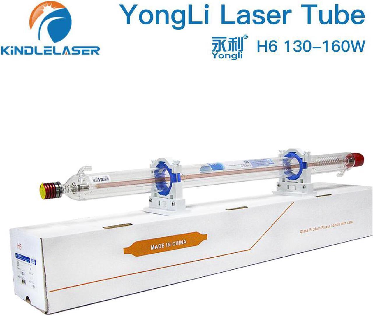 Yongli  Laser 130-160W CO2 Tube H série Dia.70mm boîte en bois, emballage pour Machine de gravure et découpe Laser