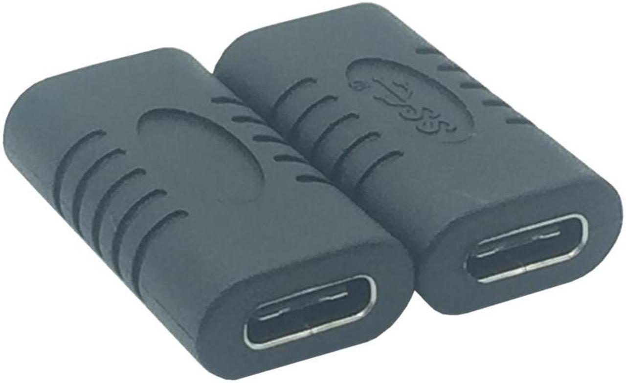 Adaptateur USB 3.1 Type C femelle à femelle F/F, connecteur d'extension, convertisseur pour tablette et téléphone