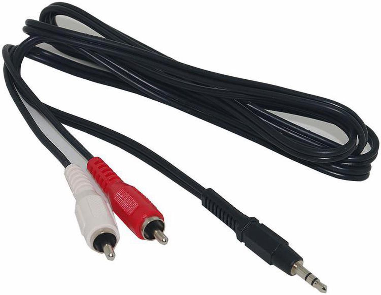 Câble Audio RCA stéréo, 2RCA à 3.5mm, Jack AUX RCA, séparateur 3.5 en Y pour amplificateurs, câble Audio Home cinéma RCA