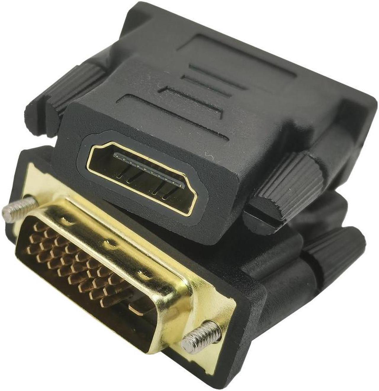 DVI vers HDTV Adaptateur bidirectionnel DVI D 24 + 1 Mâle vers HDTV Câble Femelle Connecteur Convertisseur pour Projecteur HDTV vers DVI