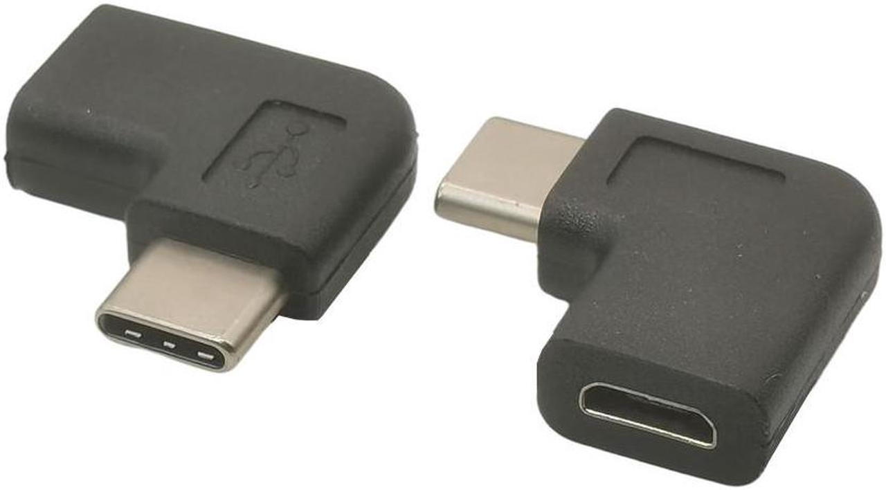 Adaptateur MICRO USB à TYPE C à ANGLE droit 90 degrés, 1 pièce, MICRO USB A-048