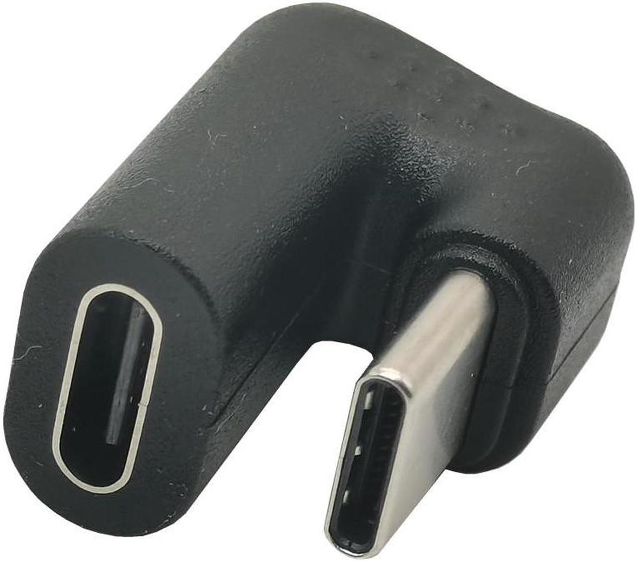 Adaptateur de TYPE C mâle à femelle, 180 degrés, TYPE-C M/F, adaptateur A-036