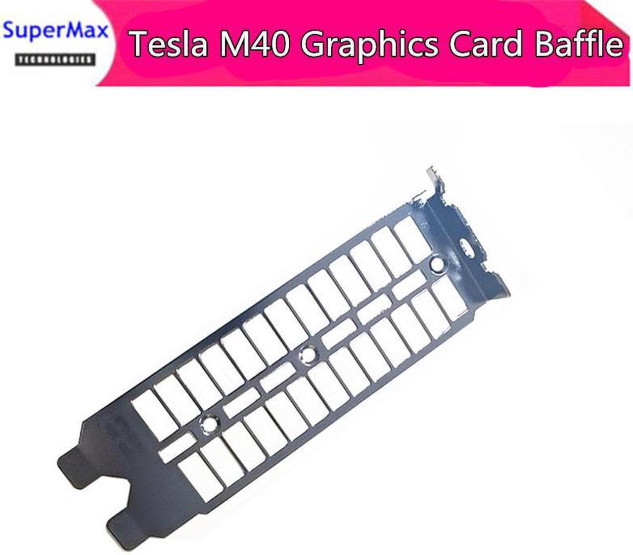 Support de carte graphique Nvidia Tesla M40 K40 K80 K20, déflecteur de carte graphique vierge avec vis, 1 pièce