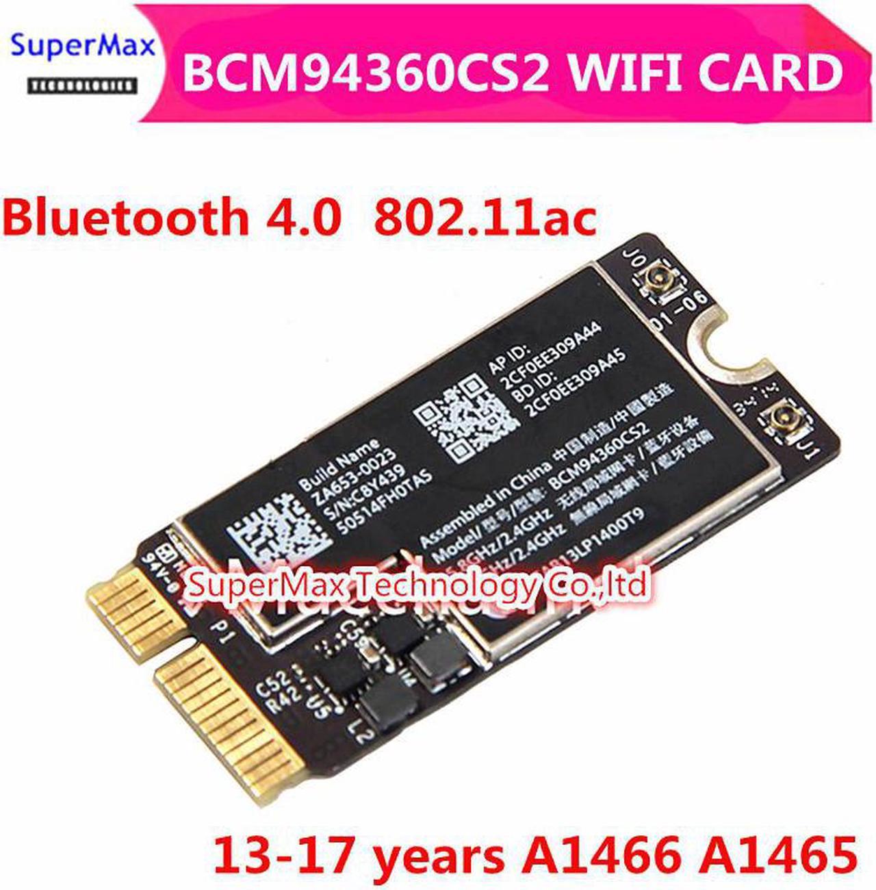 Carte Gigabit sans fil Bluetooth 4.0 802.11ac A1466 A1465 MD760 MD711, wi-fi AC