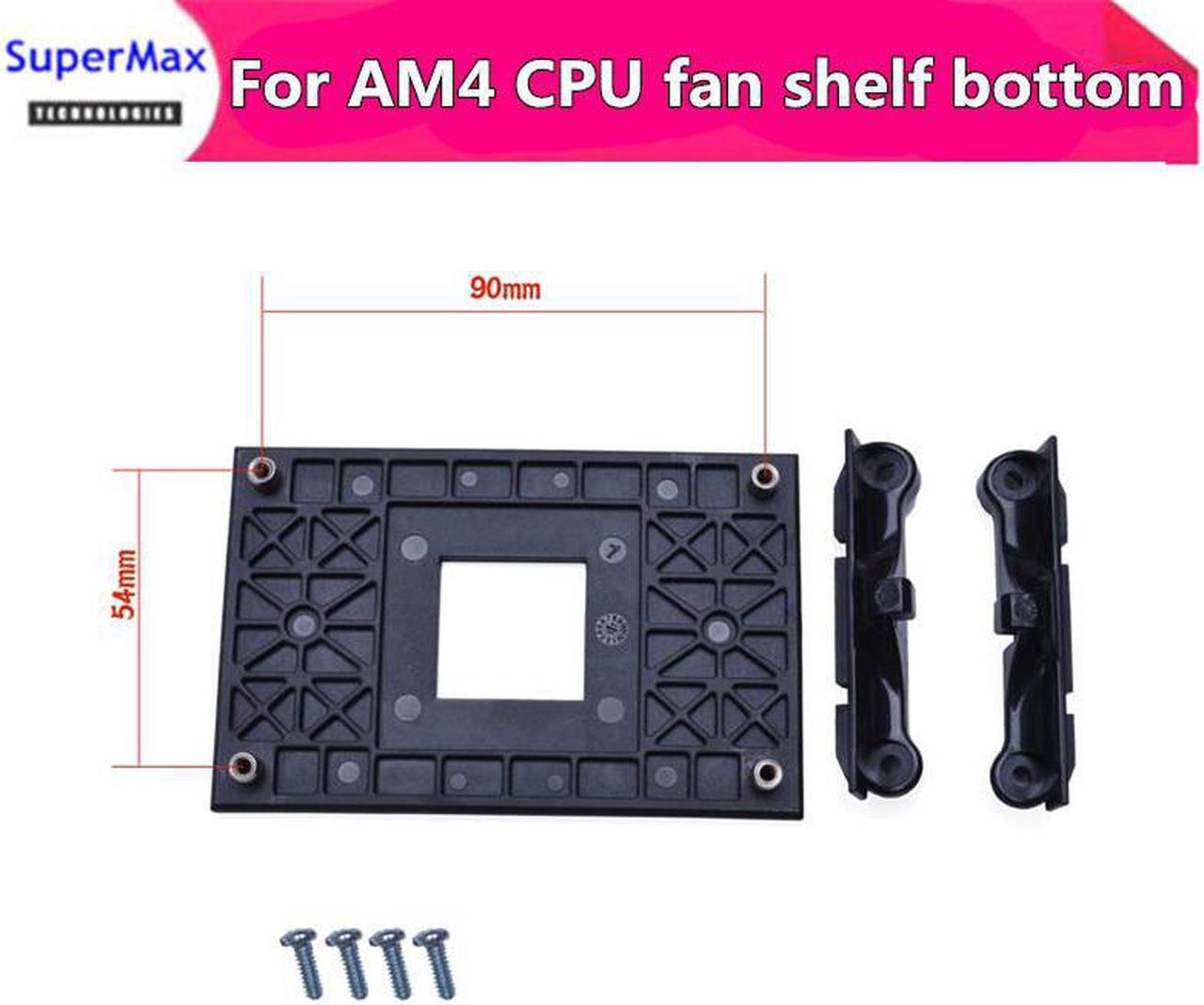 Plaque de base de ventilateur pour AMD buckle AM4, 10 pièces de vis pour carte mère CPU