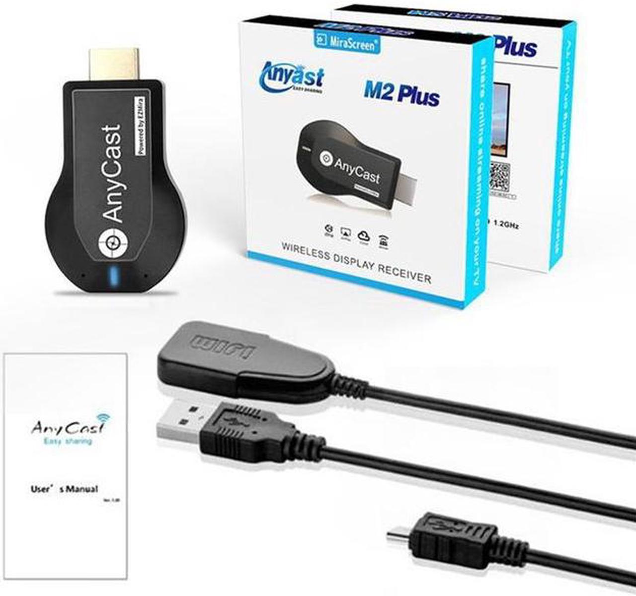 Clé TV M2 Plus, récepteur TV DLNA Miracast Airplay, avec écran miroir, compatible HDMI, Dongle miraccreen