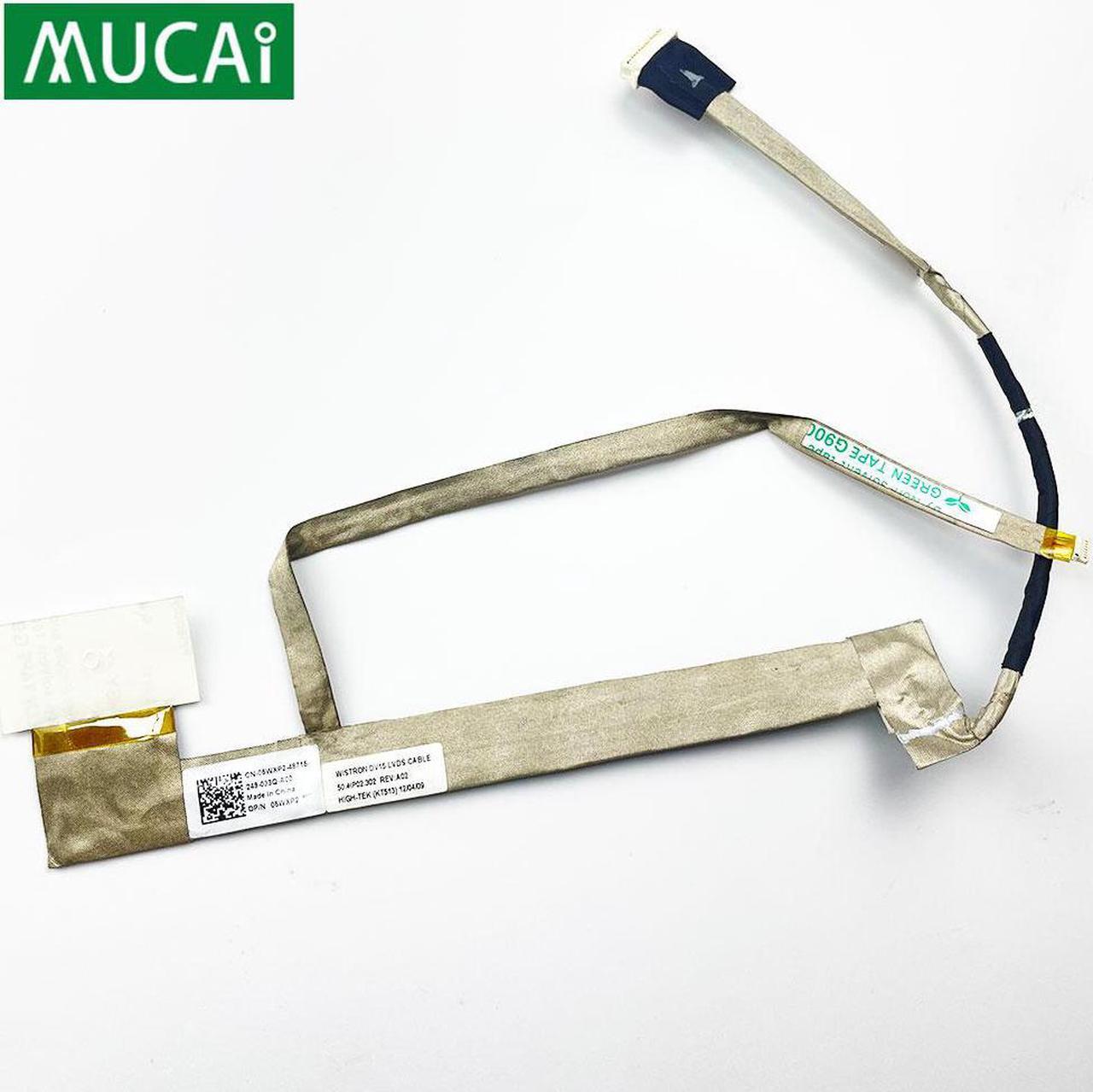 Video screen cable For Dell N5040 N5050 M5040 V1540 V1550 laptop LCD LED Display Ribbon cable 50.4IP02.002 50.4IP02.301 05WXP2