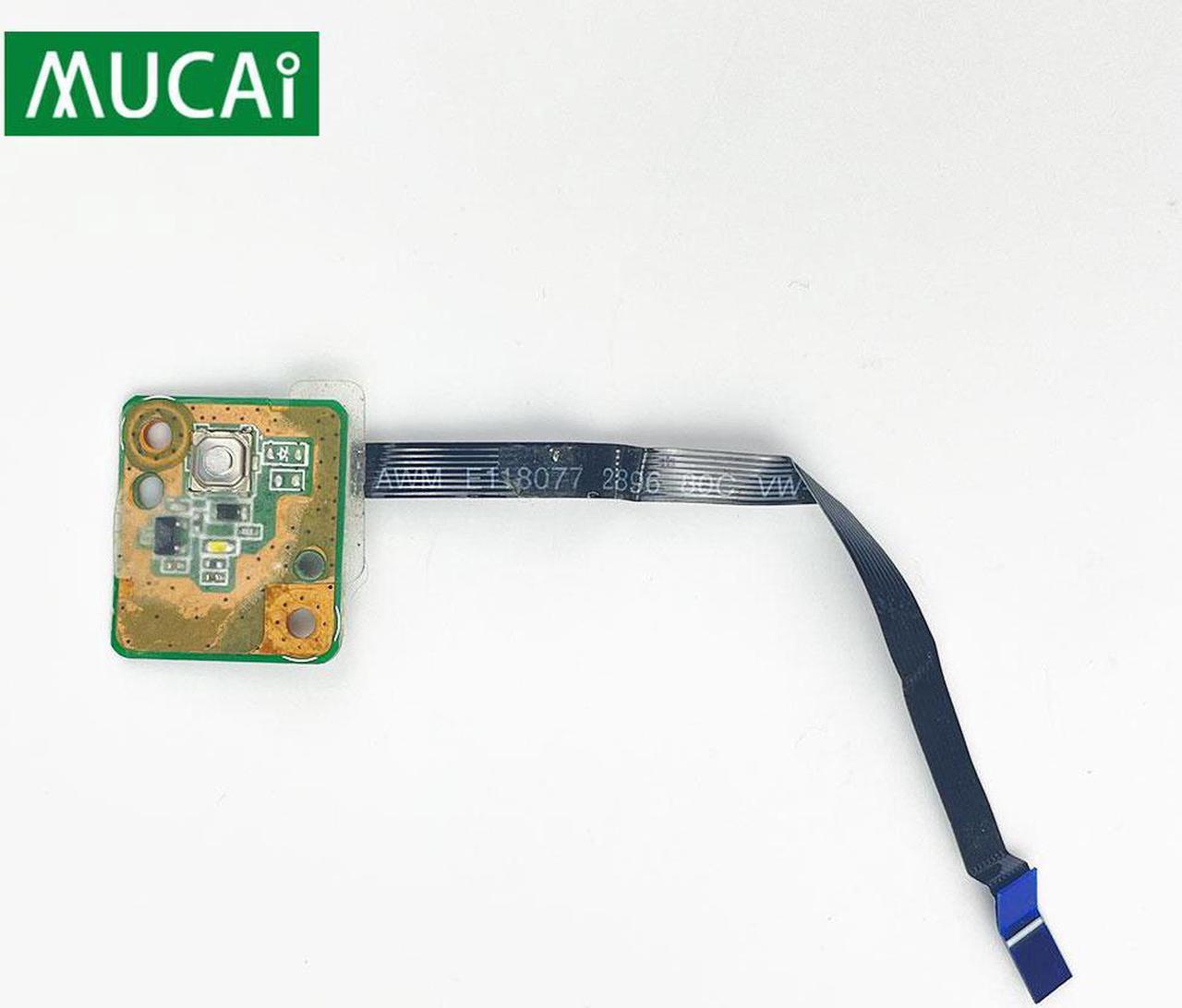 For HP G62 G72 CQ72 G71 laptop Power Button Board with Cable switch Repairing Accessories 01013TS00 HEADER1001