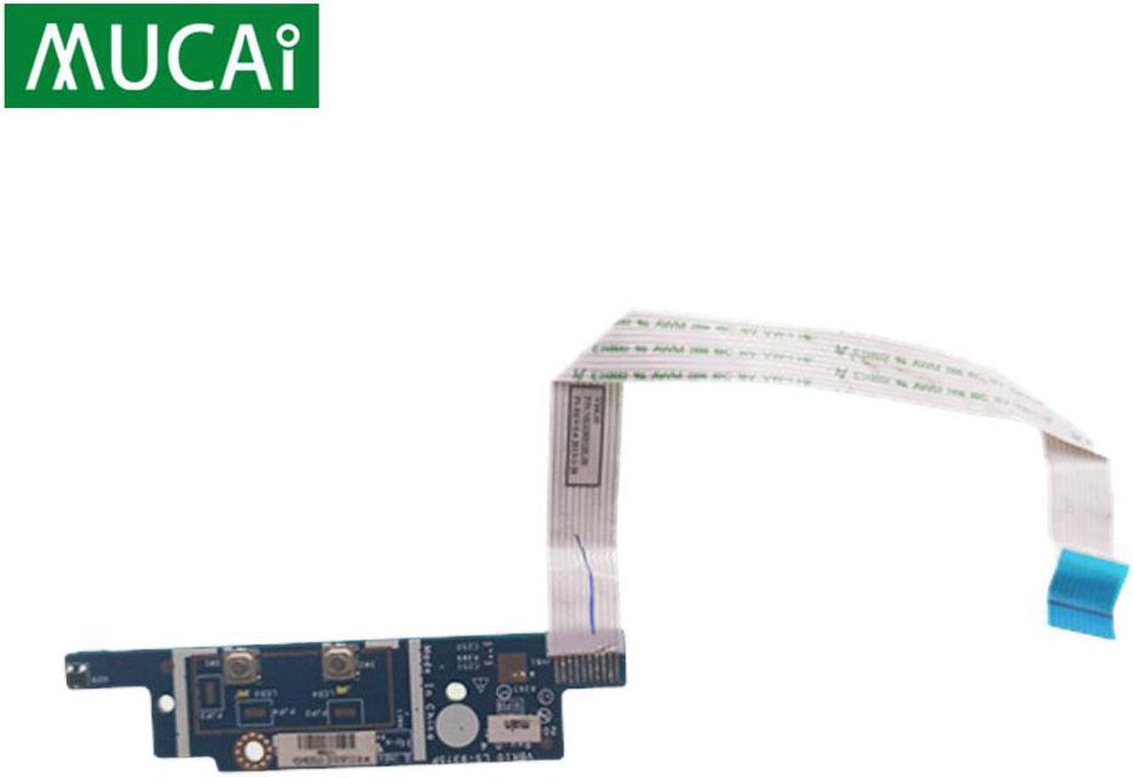 For HP ZBOOK 15 17 G1 G2 laptop Power Button Board USB Audio Board with Cable VBK10 LS-9375P Repairing Accessories