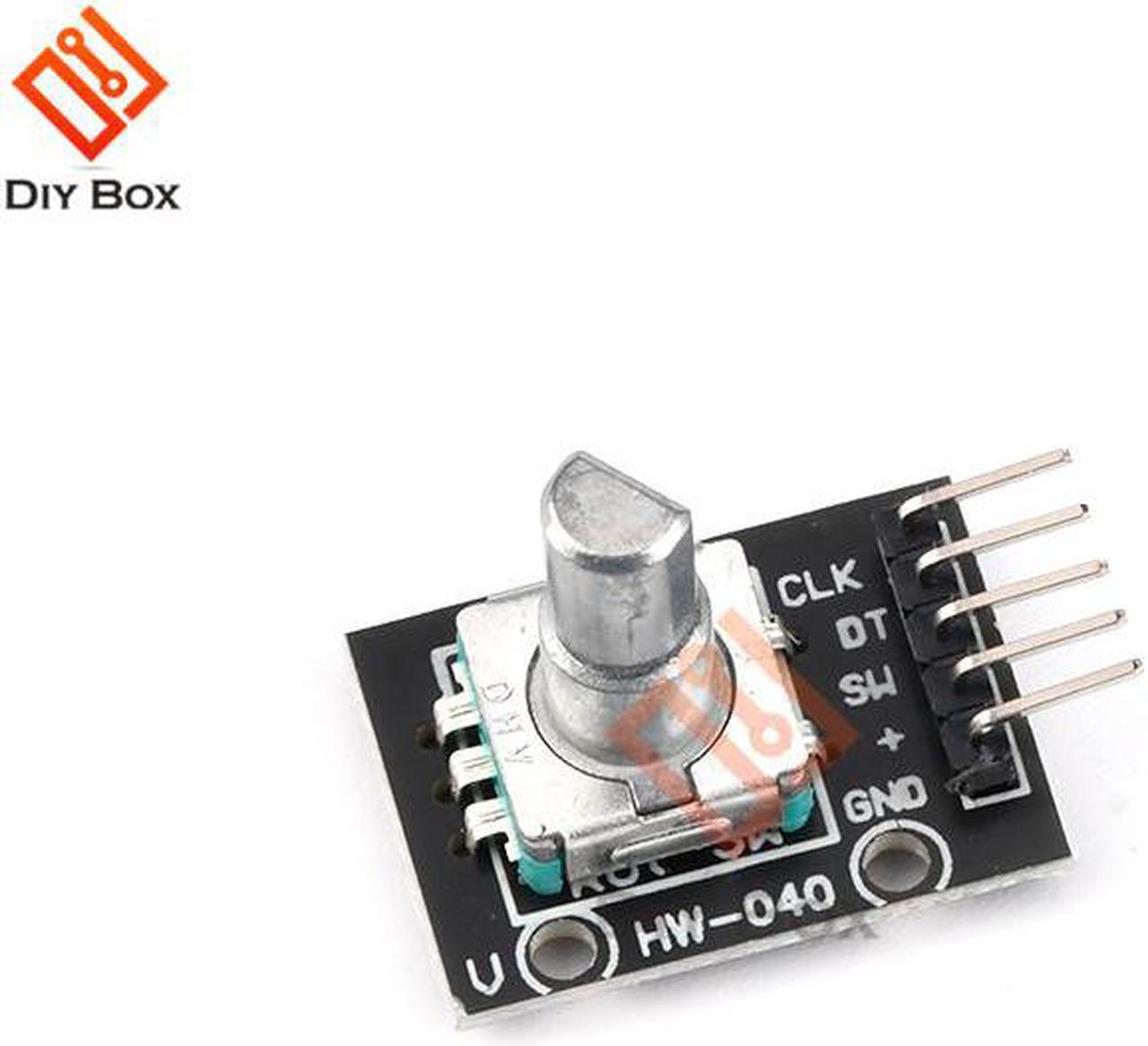 KY-040 360 Degrees Rotary Encoder Module Compatible Brick Sensor Module Switch Development Board With Pins For Arduino