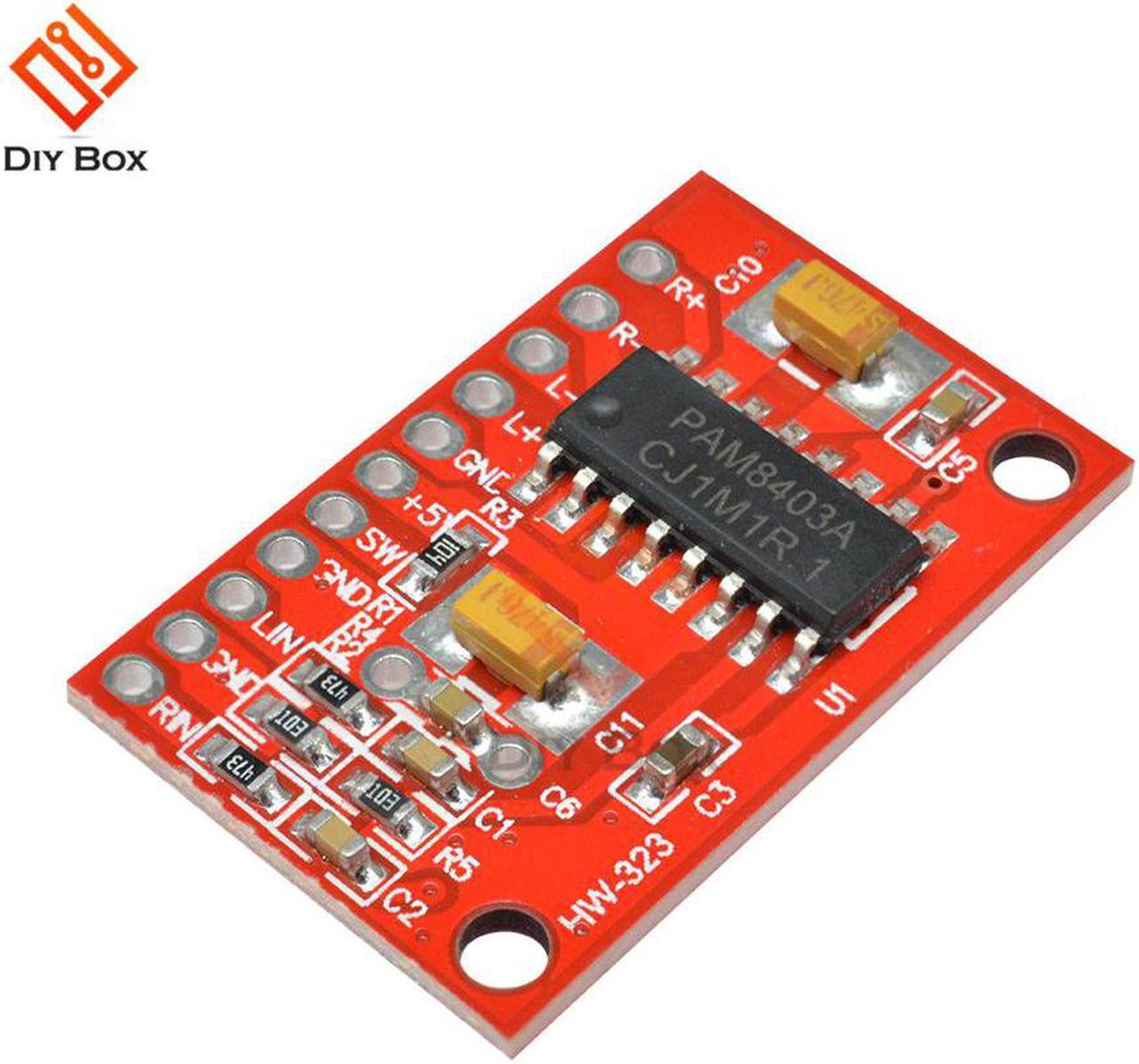 PAM8403 amplifier for speakers 3W+3W Mini Digital Power Amplifier Board Audio Speaker Module DC2.5-5.5 V Supply Dual Channel