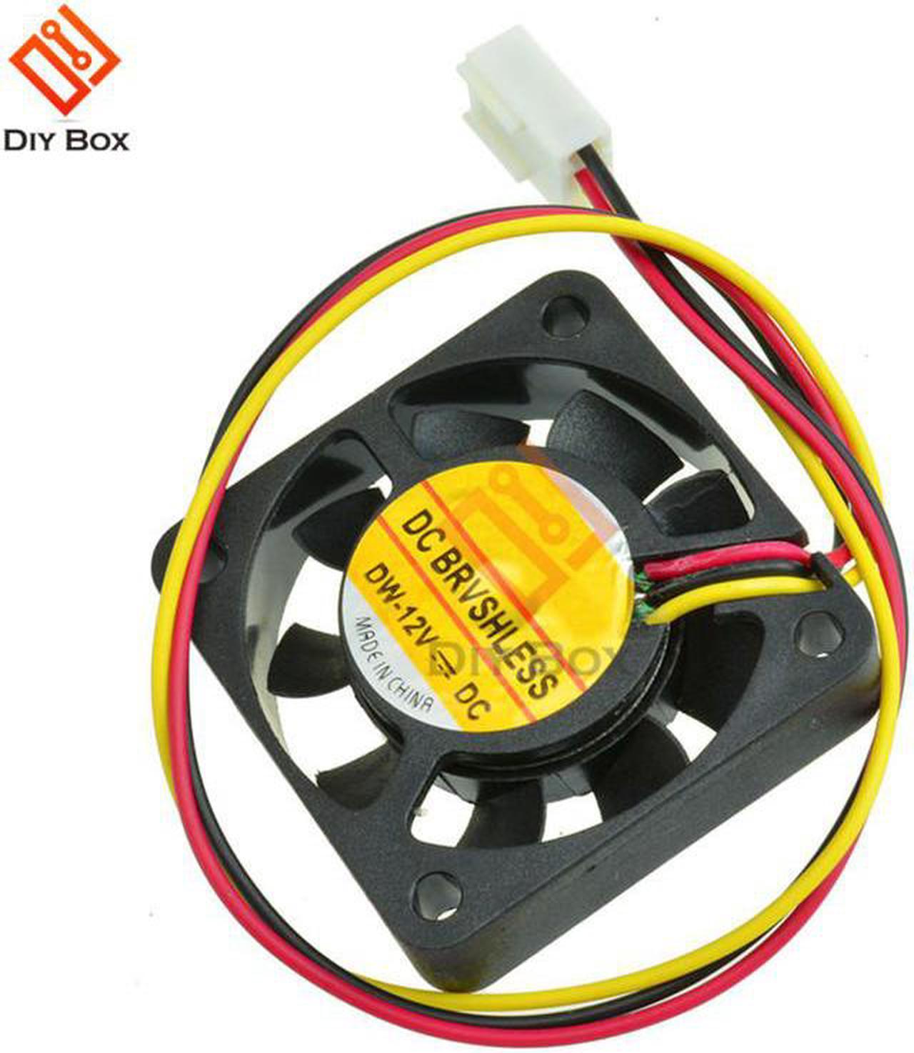 3 Pin 4cm Computer CPU Cooler Cooling Fan PC Temperature Control 40x40x10mm DC 12V