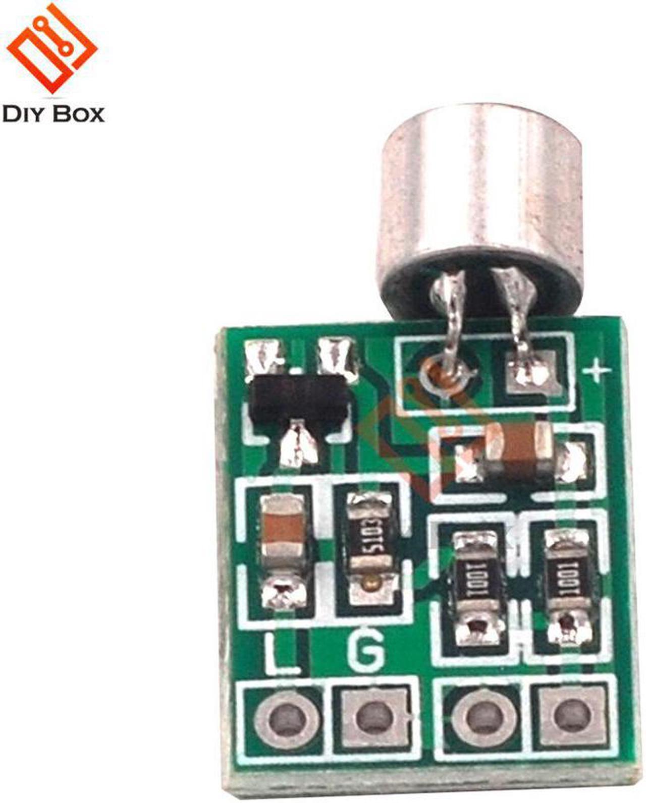 Mini Microphone Audio Amplifier Module Speaker Circuit Board DC 2.5-9V 14x12mm Mic Accessories