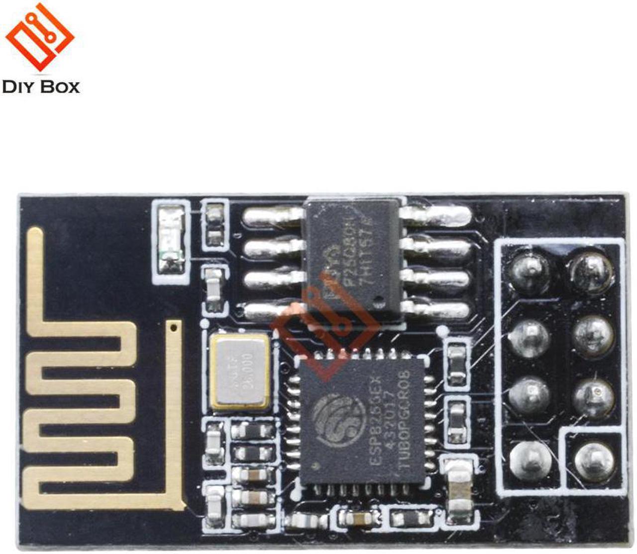 ESP8266 ESP01 ESP-01 ESP-01S Serial Wifi Module Wireless Transceiver Board 3V 3.6V UART I2C I2S Remote Control PWM For Arduino