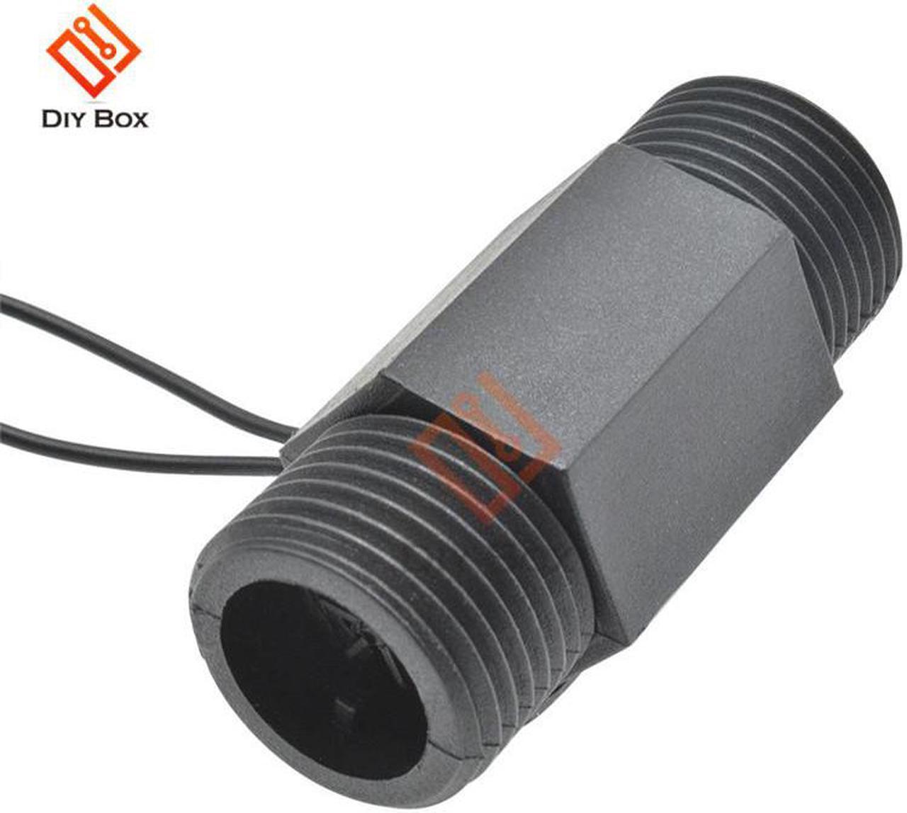 Magnetic Plastic Water Flow Sensor Switch AC 220V 3A 22mm vertical horizontal magnetic water flow switch