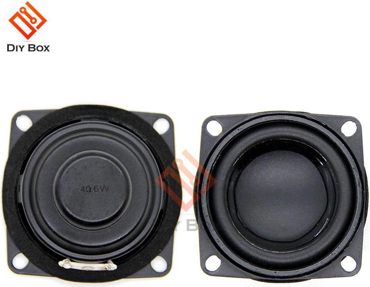 53mm 2Inch Inner Magnetic Waterproof Speaker 4 Euro 6W Bass Multimedia Speaker 6W Small Speaker With Fixing Hole