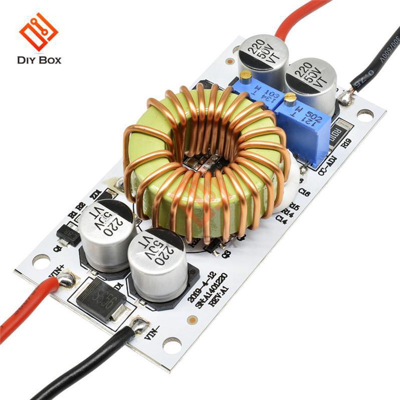 250W 10A 8.5-48V DC-DC Step Up Boost Converter Module Voltage Regulator Power Supply Transformer Booster for Car Mobile Laptop