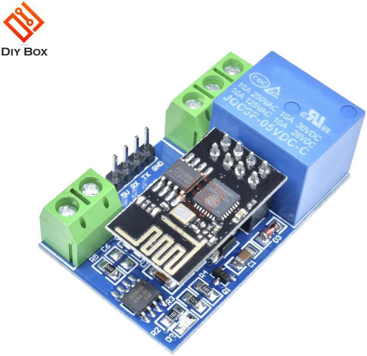 ESP8266 ESP-01 DC 5V WiFi Relay Module Things Smart Home Remote Control Switch for Arduino Phone APP ESP-01 Relay Module