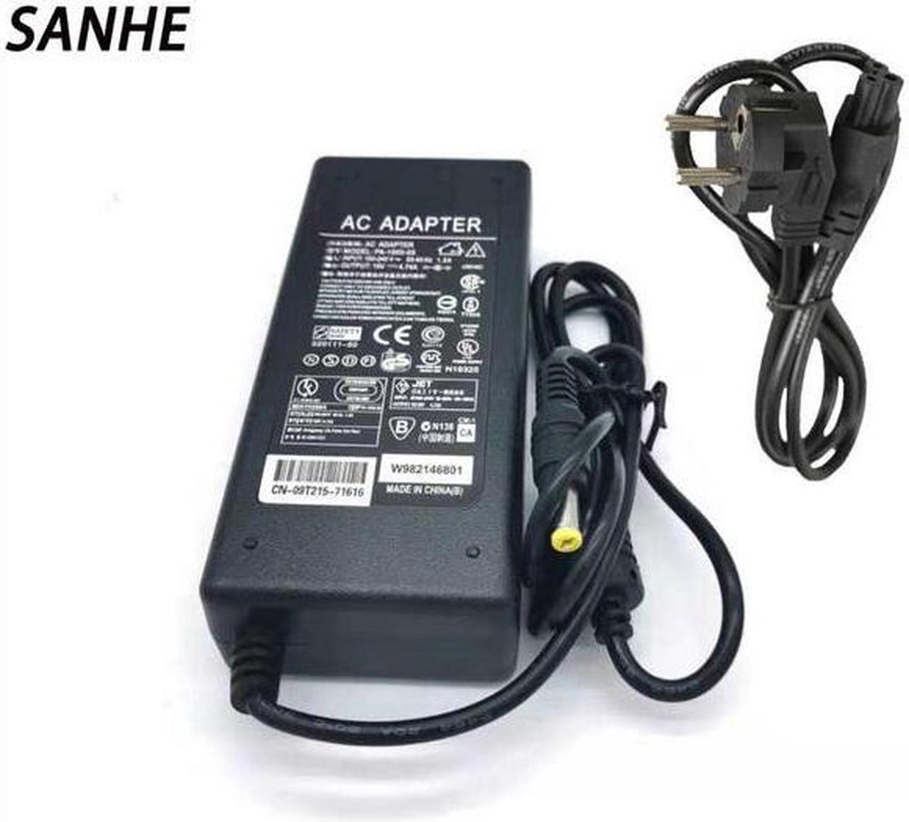 Chargeur adaptateur pour ordinateur portable, 19 V, 4,74 a, 90 W, AC, pour Acer Aspire 4710G, 4720G, 4730 492 PA-1650-1602 4720G, E642G, PEW86