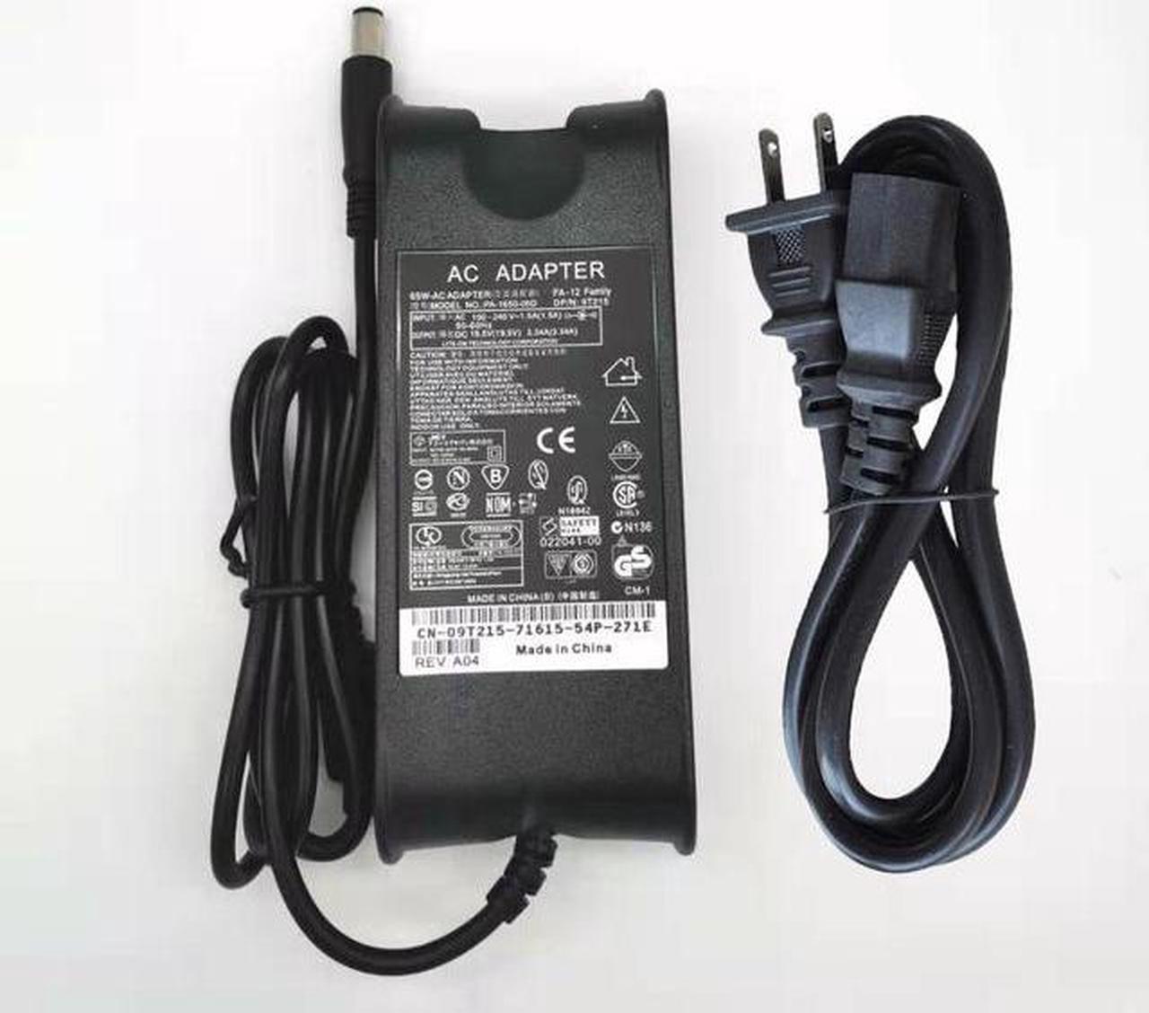 HSW  adaptateur pour ordinateur portable 19.5V, 3,34 a, 65W, chargeur PA-21 pour Dell Inspiron 15 1545 1750 XPS M1330