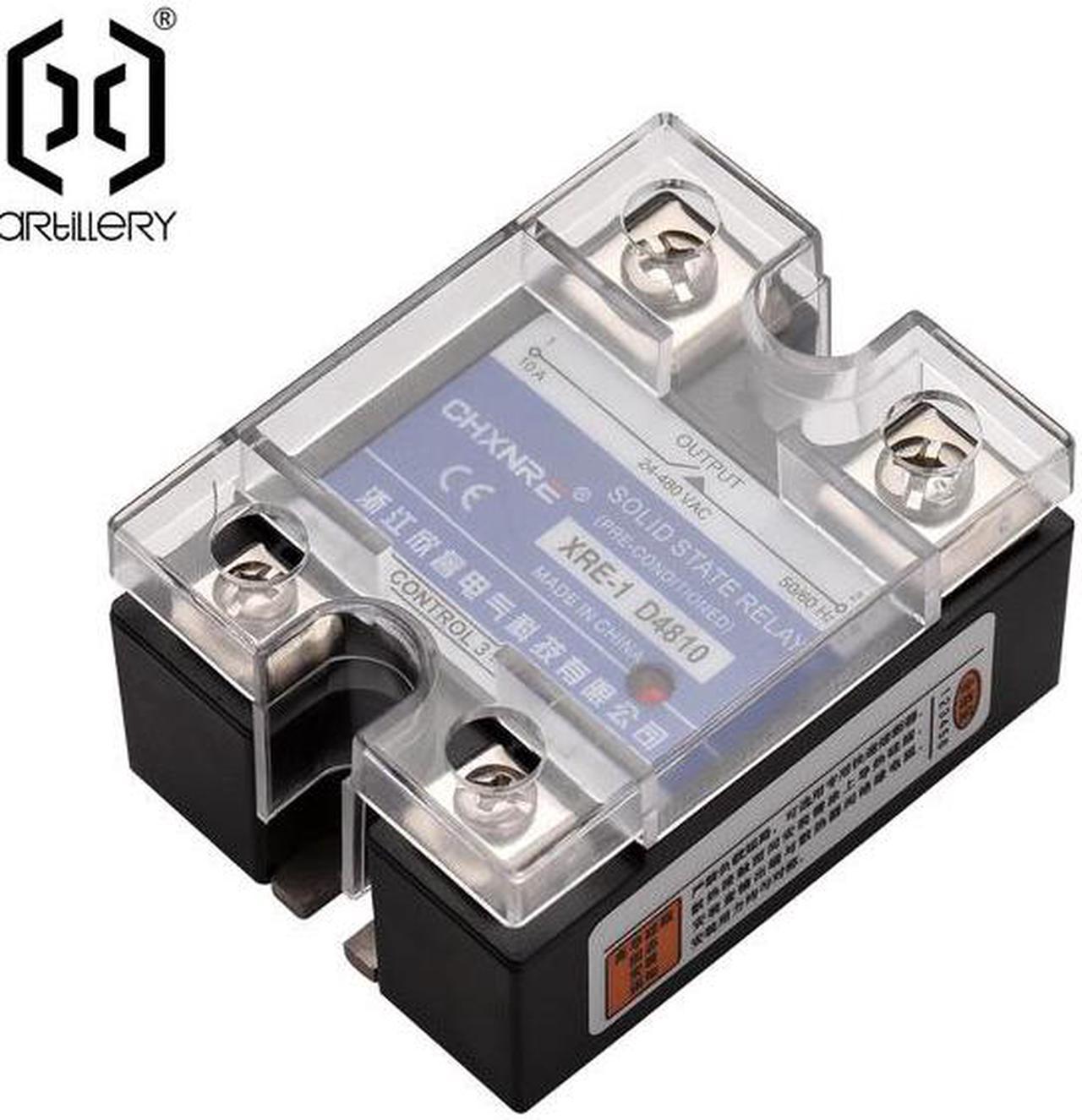 Artillery Solid State Relay Module SSR DC-AC 10A for Artillery Sidewinder X1 Genius 3D Printer