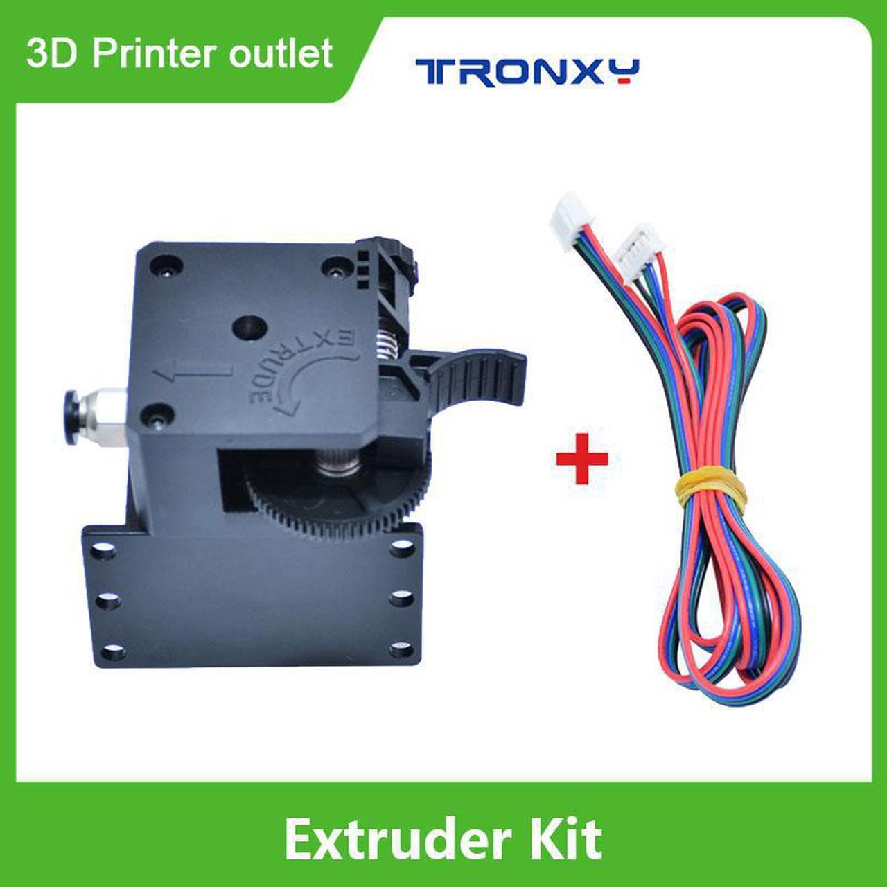 Tronxy 3D Upgrade Parts Assembled Extruder Kit with Stepper Motor and Wire for X5SAPRO/X5SA-400/D01/X5SA-400PRO/X5SA-500