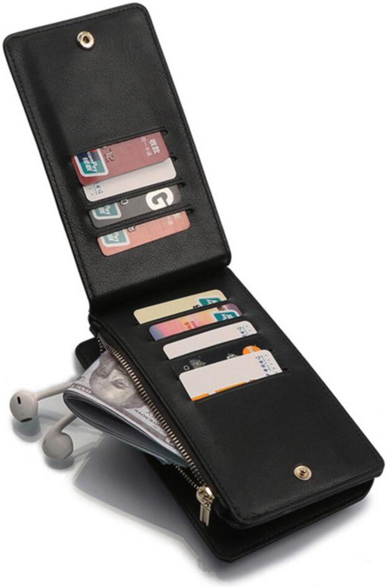 Alt view image 5 of 11 - Musubo Business Multifunctional PU Leather with Card Slots Wallet Stand Full Body Shockproof Flip Protective Case for iPhone X / XS / XR / XS Max / 7 / 8 / 7 Plus / 8 Plus / 6 / 6S / 6 Plus / 6S Plus