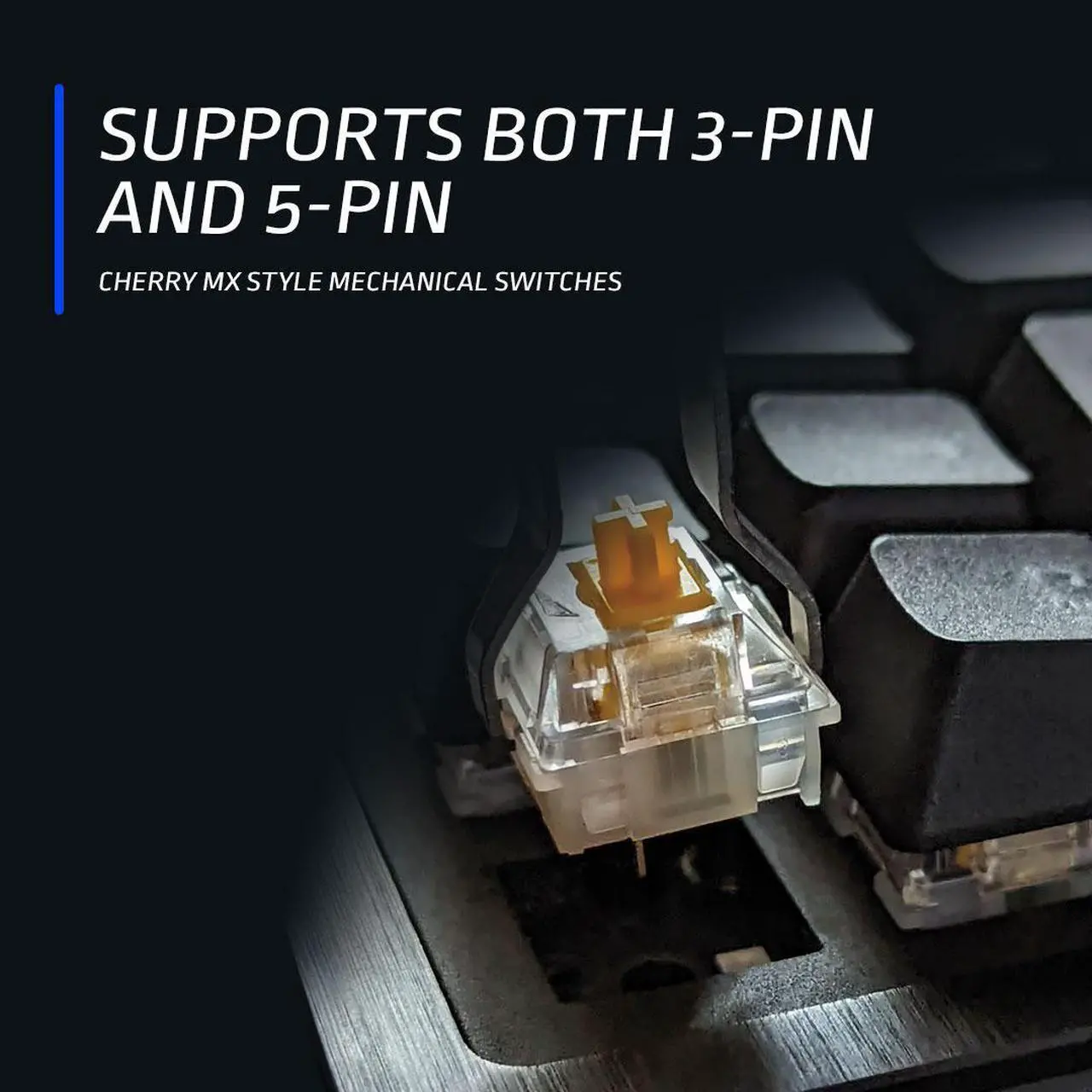 Alt view image 11 of 15 - MOUNTAIN MACROPAD - The Streaming and Content Creation Controller with 12 Customizable Mechanical Keys & USB-C connector