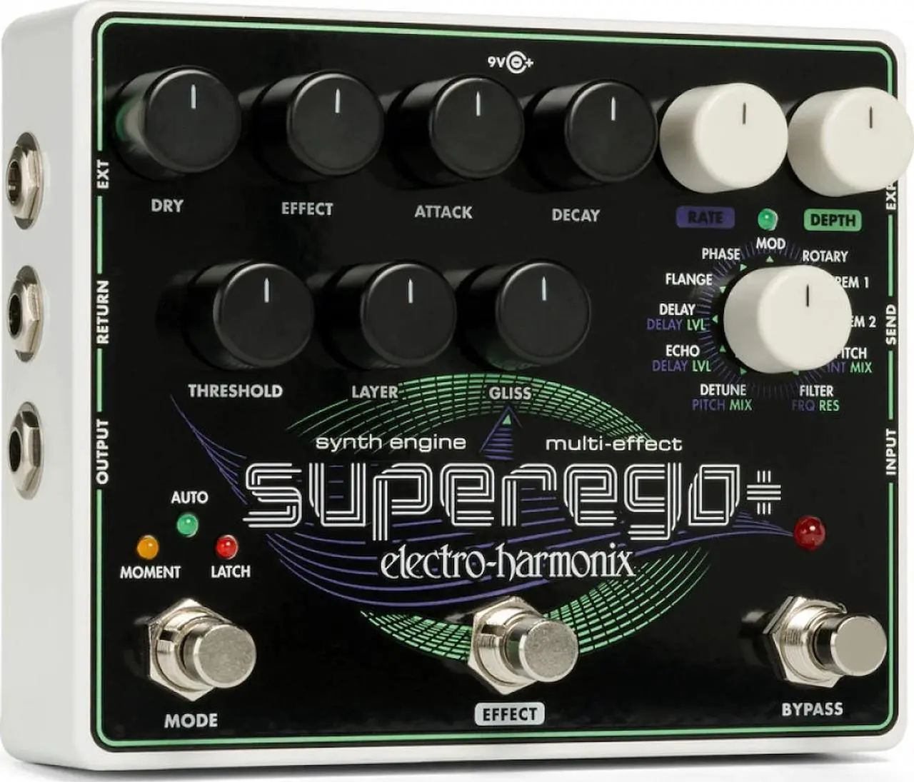 Alt view image 11 of 14 - Electro Harmonix Superego Plus Synth Multi FX