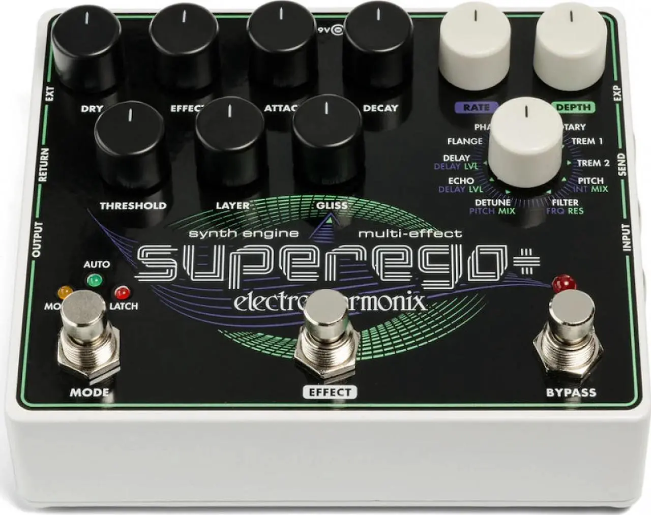 Alt view image 13 of 14 - Electro Harmonix Superego Plus Synth Multi FX