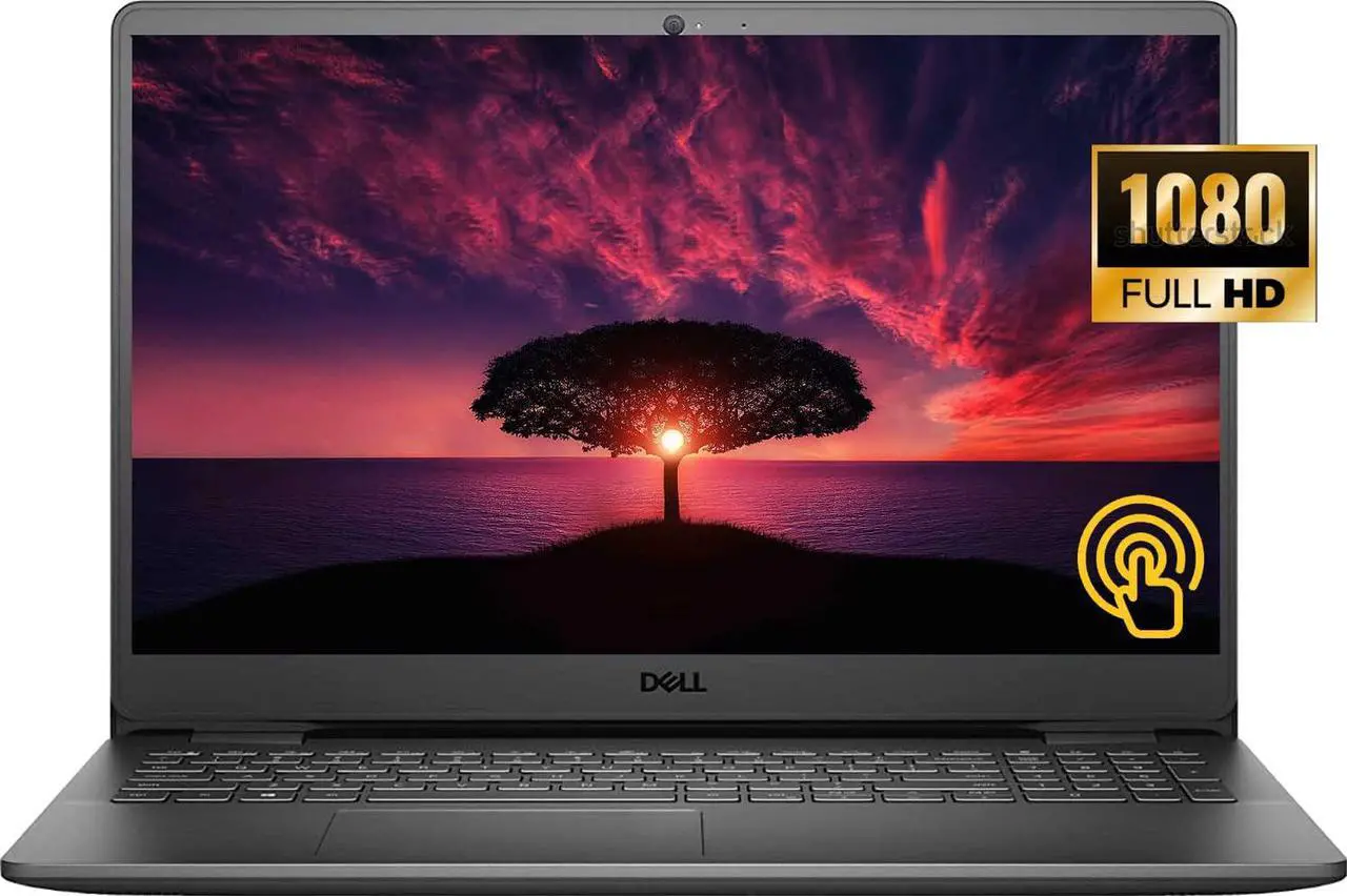 Main image of New Dell Inspiron 15.6" Full HD 1920 x 1080 Touchscreen Intel Core i5-1035G1 32GB DDR4 RAM 512GB SSD Bluetooth AC WiFi Media Card Reader Windows 10 Pro Black