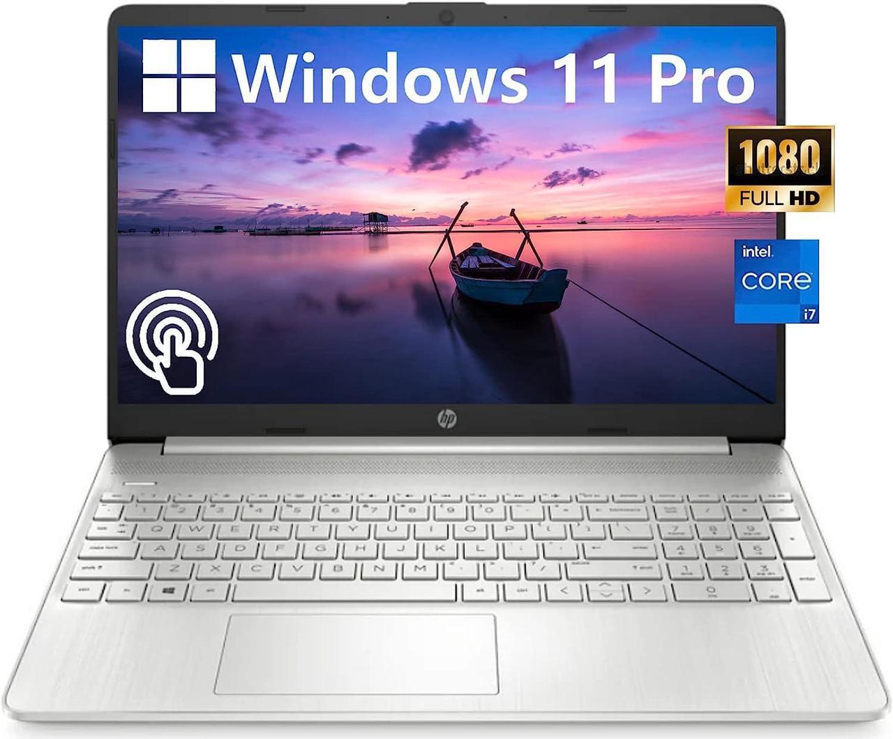 Main image of New HP Business 15.6" Full HD Touchscreen IPS Intel Iris Xe graphics 8GB RAM 512GB SSD Wi-Fi 5 + Bluetooth 4.2 Windows 11 Pro Silver