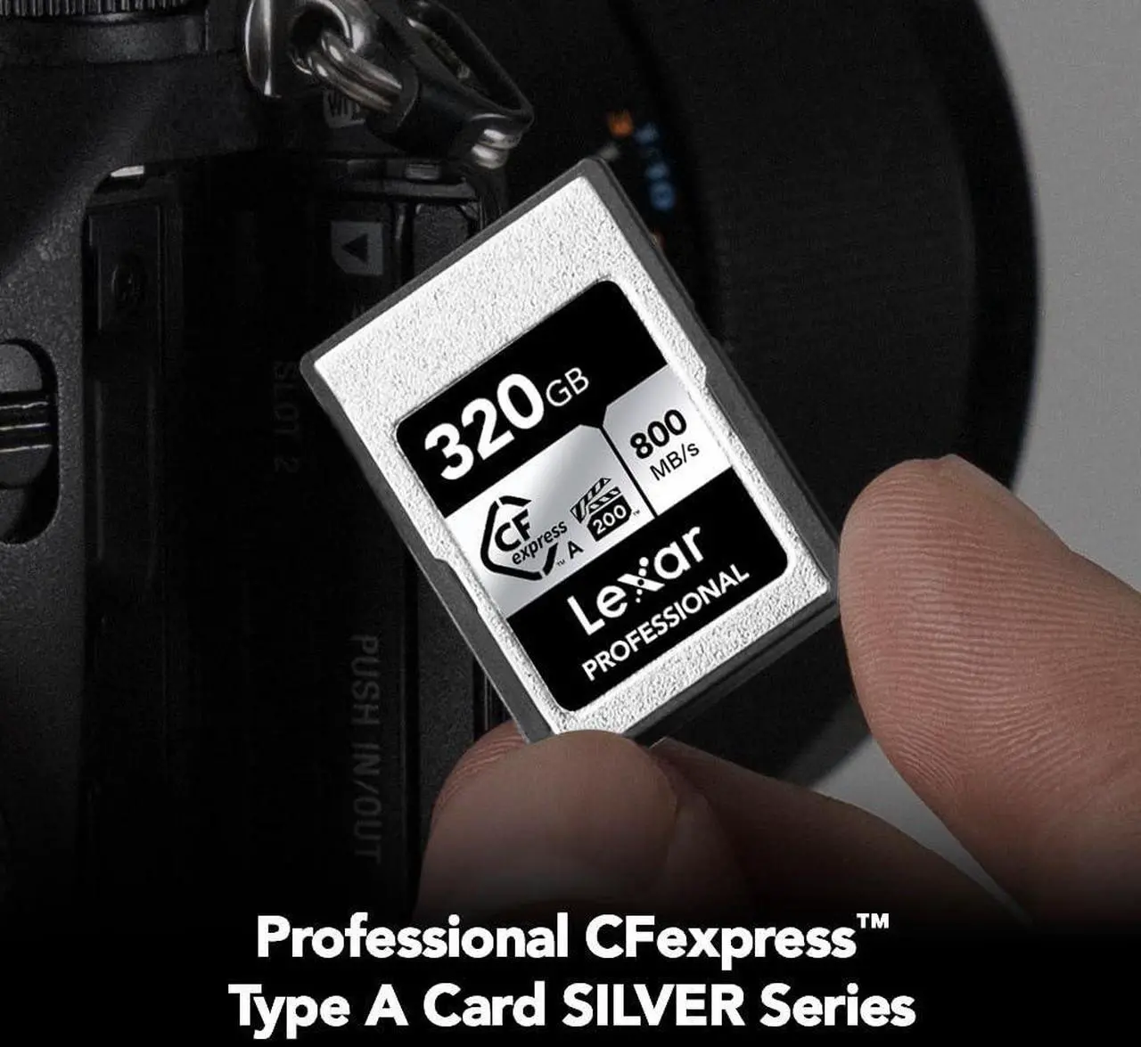 Alt view image 6 of 10 - Lexar CF Professional CFexpress Type A Card SILVER Series 320GB