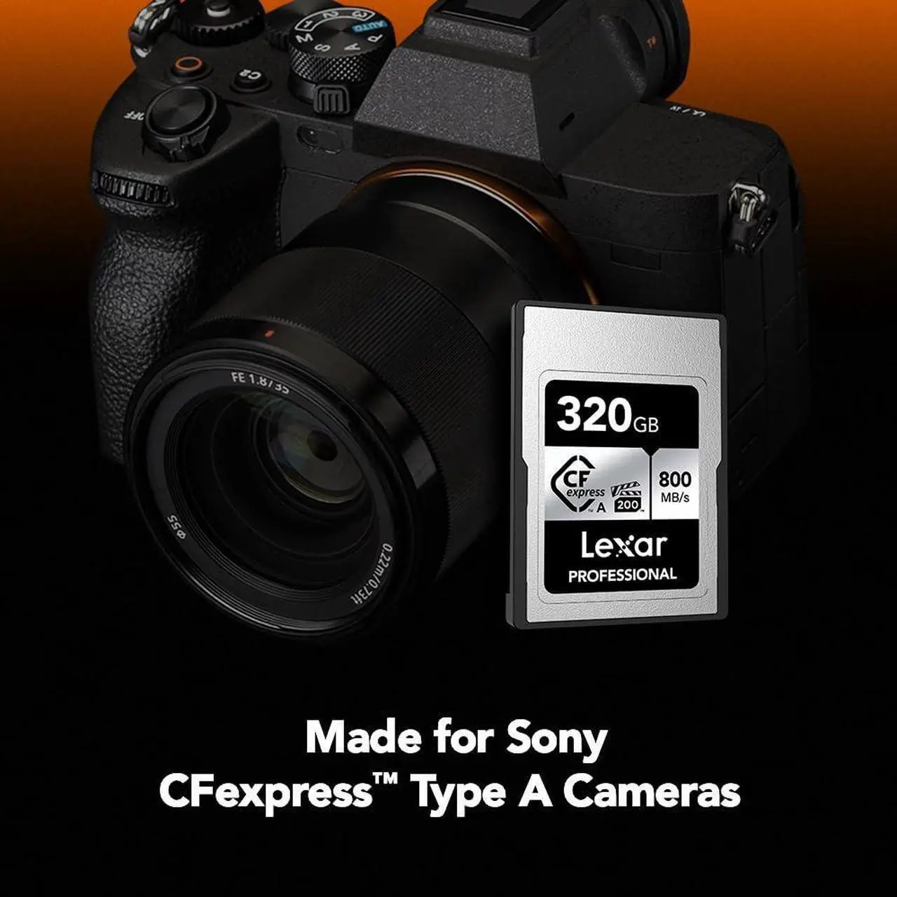 Alt view image 7 of 10 - Lexar CF Professional CFexpress Type A Card SILVER Series 320GB