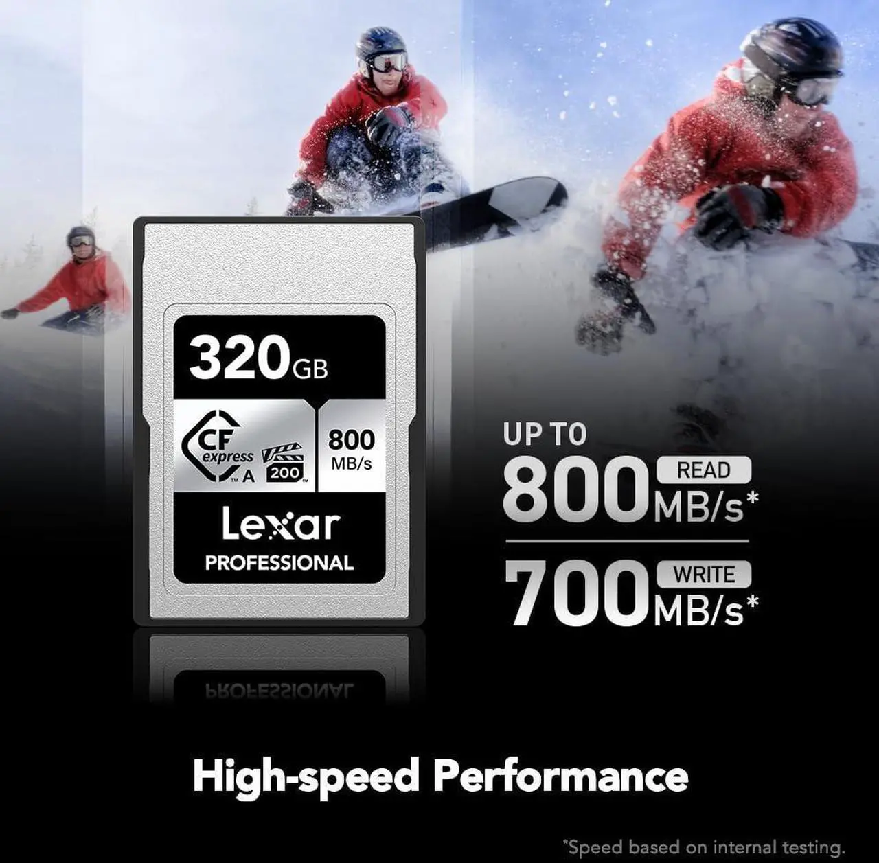 Alt view image 8 of 10 - Lexar CF Professional CFexpress Type A Card SILVER Series 320GB