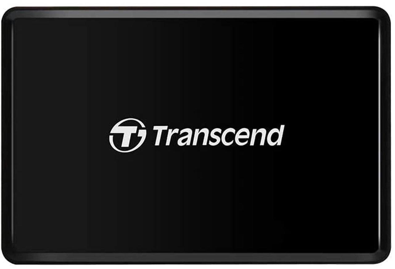 Alt view image 11 of 17 - Transcend RDF8 USB3.1 Gen 1 All-In-One Multi Card Reader Black
