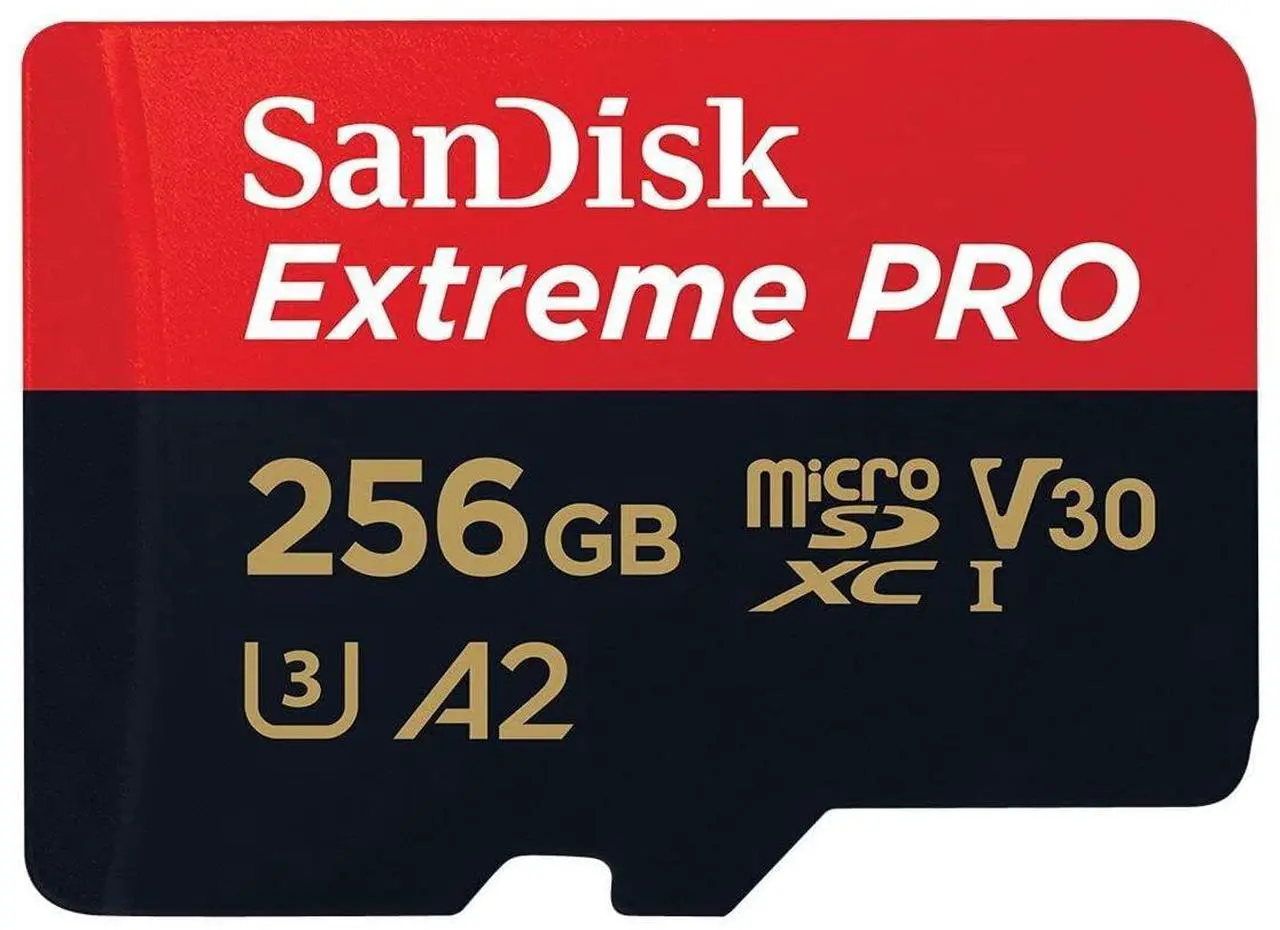 Alt view image 10 of 16 - SanDisk 256GB Extreme PRO A2 microSDXC Card UHS-I U3 V30 Read Speed up to 200MB/s for 4K UHD Video (SDSQXCD-256G-GN6MA)