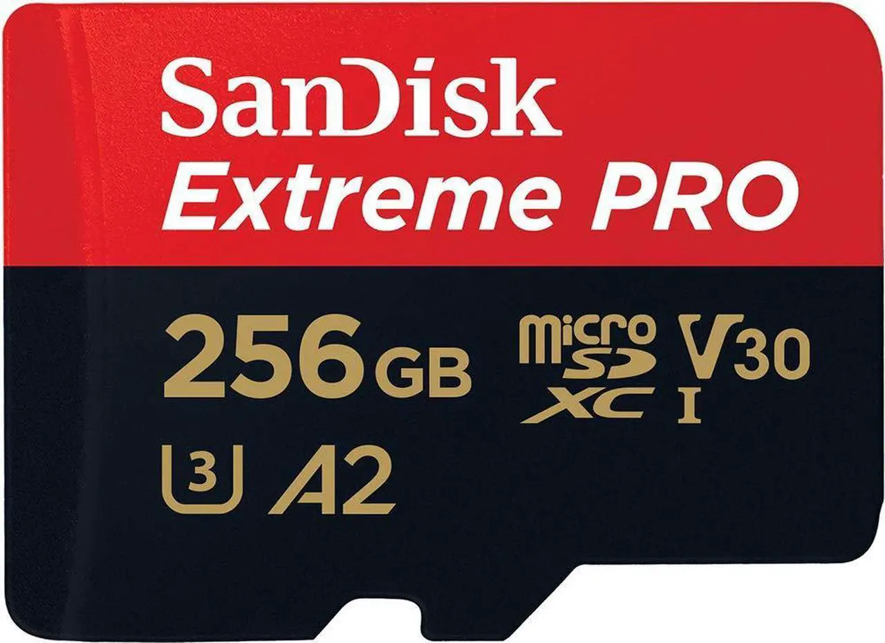 Alt view image 13 of 16 - SanDisk 256GB Extreme PRO A2 microSDXC Card UHS-I U3 V30 Read Speed up to 200MB/s for 4K UHD Video (SDSQXCD-256G-GN6MA)