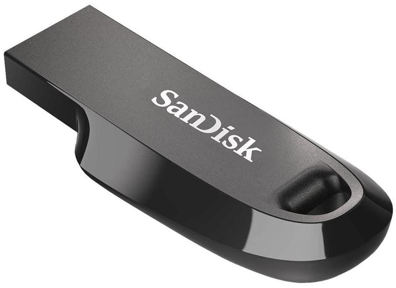 Alt view image 8 of 8 - SanDisk 64GB CZ550 Ultra Curve USB 3.2 Gen 1 Flash Drive Speeds up to 100MB/s [BLACK]