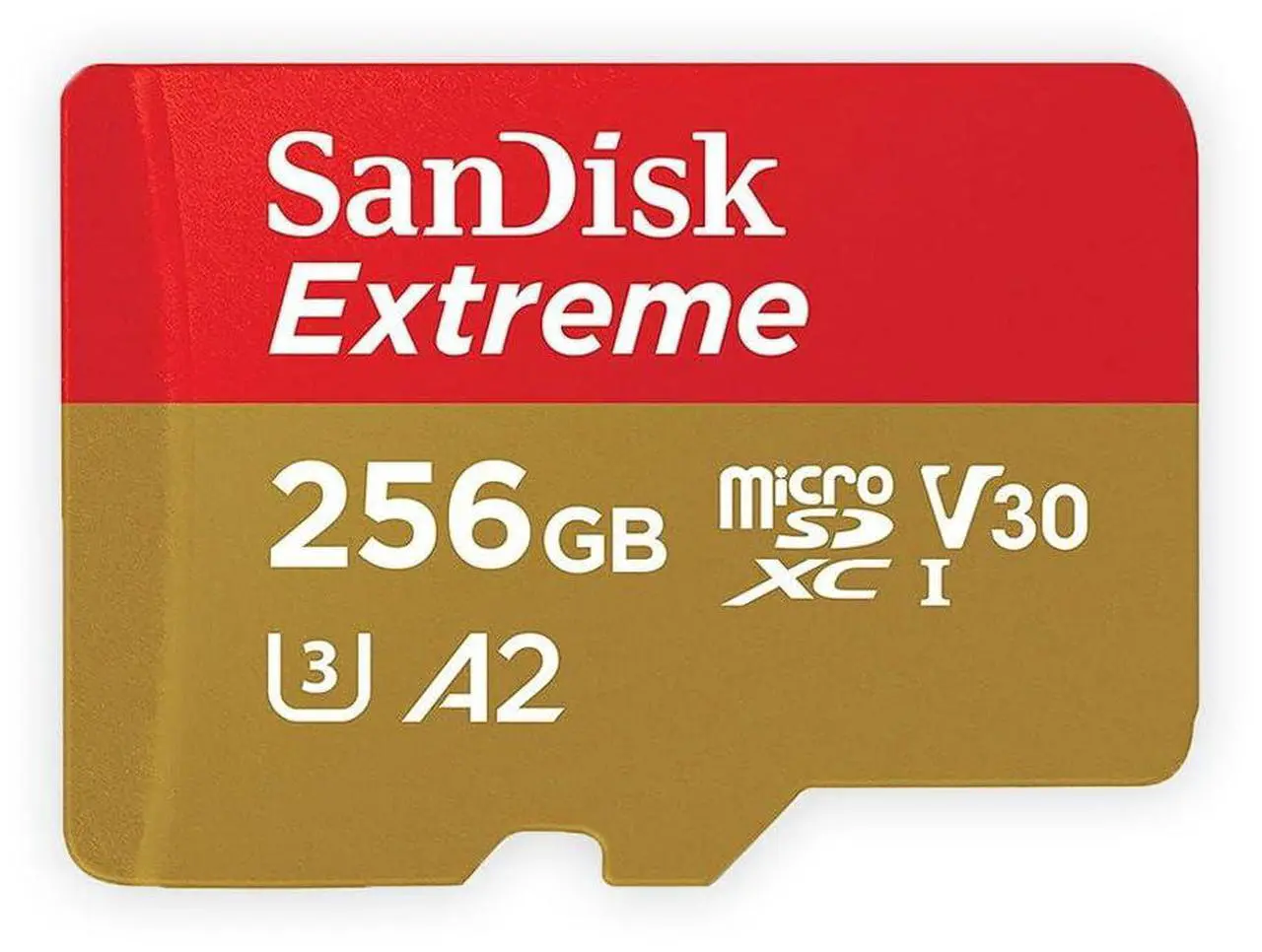 Alt view image 7 of 10 - SanDisk SDSQXA1-256G-GN6MN DJT 256GB 8pin microSDXC r160MB/s w90MB/s C10 U3 V30 A2 UHS-I SanDisk Extreme microSDXC Memory Card w/out Adapter