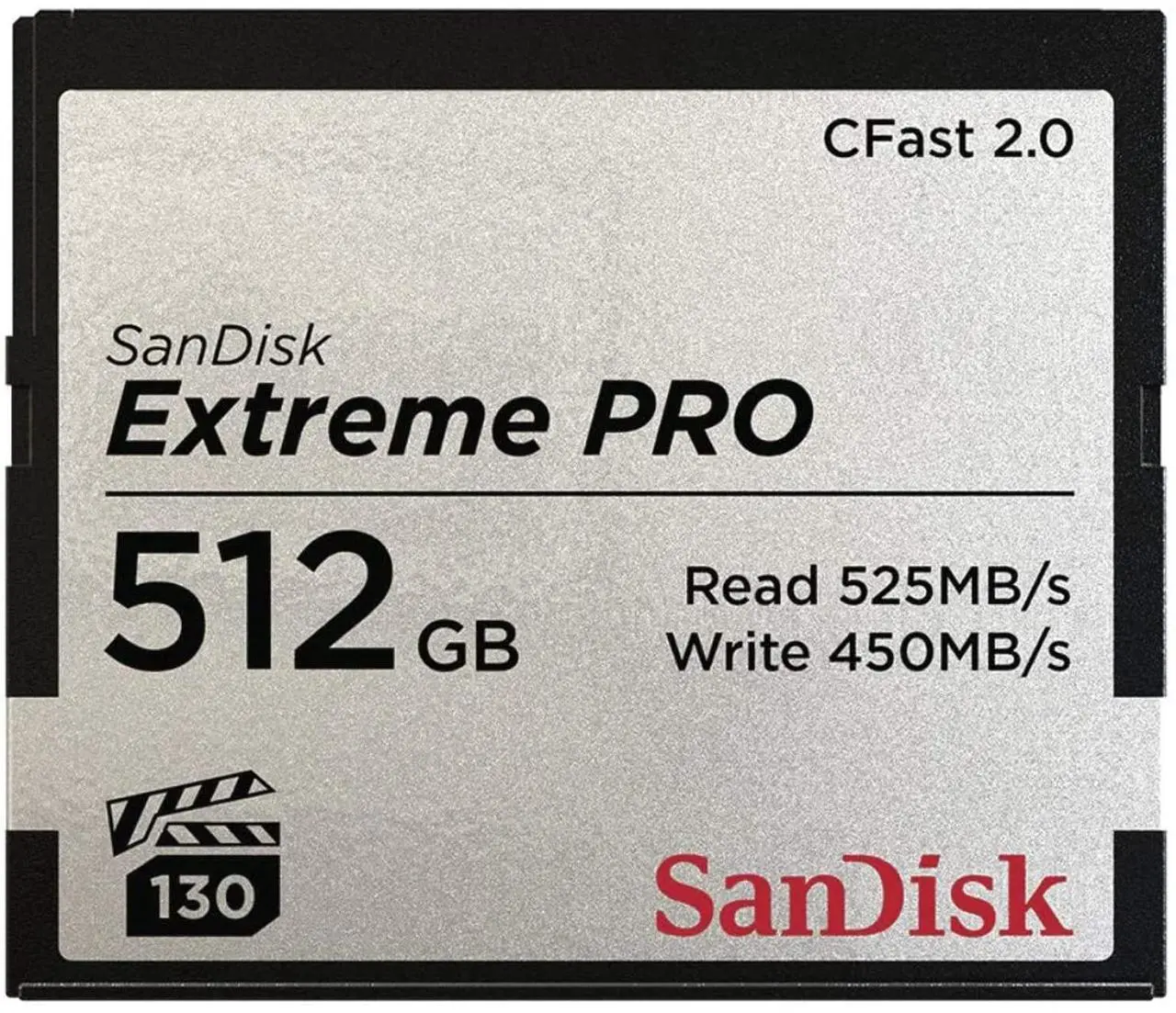 Alt view image 2 of 7 - Card 512GB SanDisk Extreme PRO CFast CompactFlash Speicherkarte 525MB/s