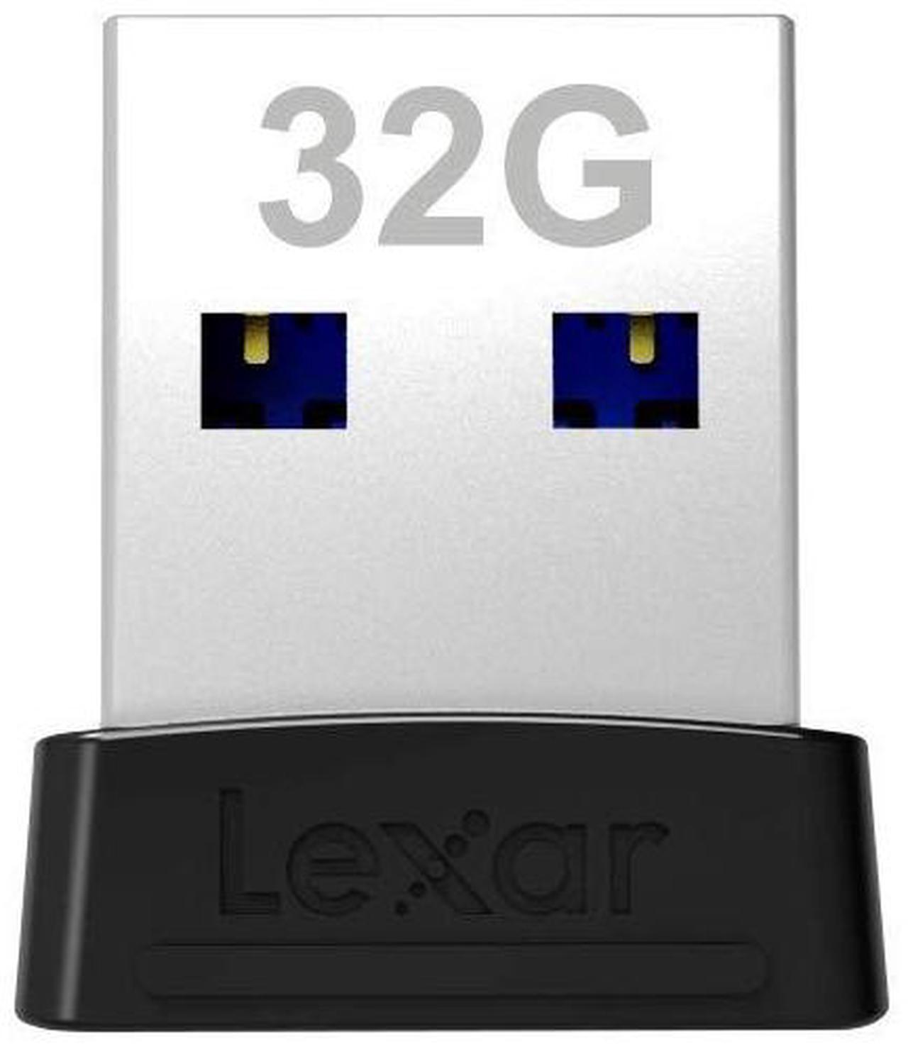Alt view image 7 of 9 - Lexar LJDS47-32GABBK MAF 32GB USB 3.1 Flash Drive r250MB/s Lexar JumpDrive S47 Low Profile Black/Silver