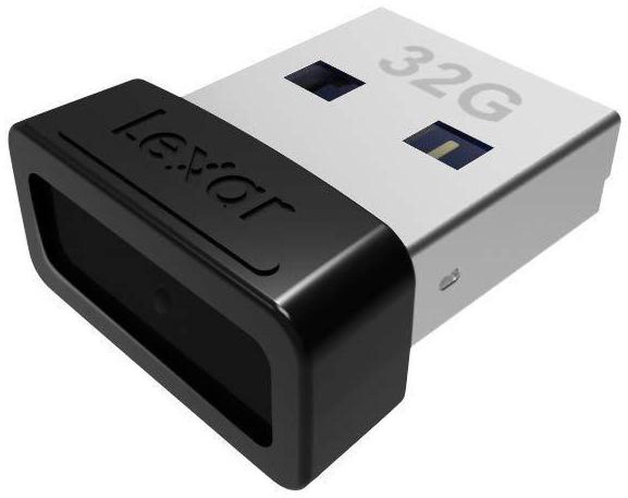Alt view image 9 of 9 - Lexar LJDS47-32GABBK MAF 32GB USB 3.1 Flash Drive r250MB/s Lexar JumpDrive S47 Low Profile Black/Silver