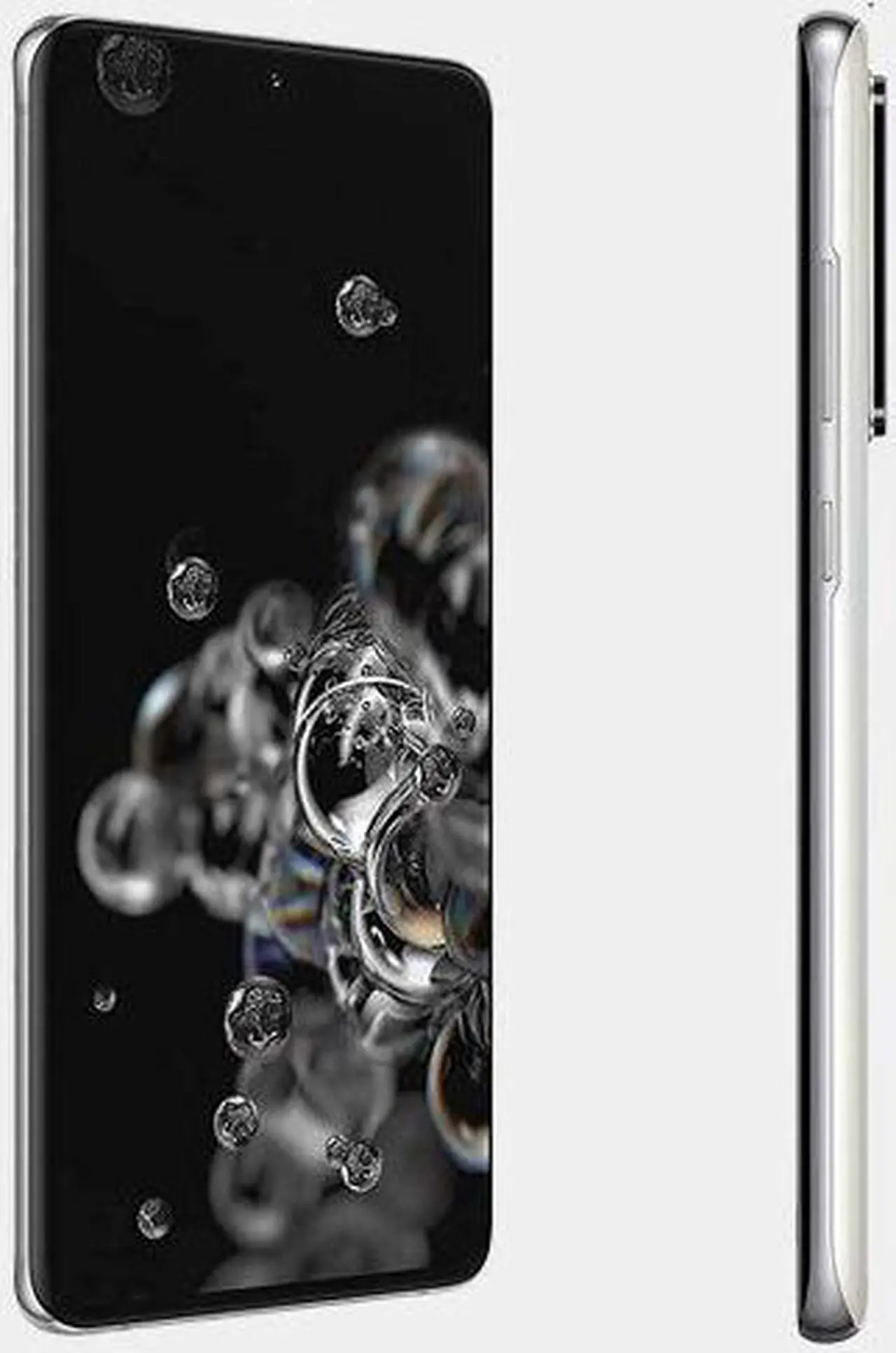 Alt view image 6 of 8 - Samsung Galaxy S20 Ultra 5G SM-G988B/DS 128GB 12GB RAM International Version - Cloud White