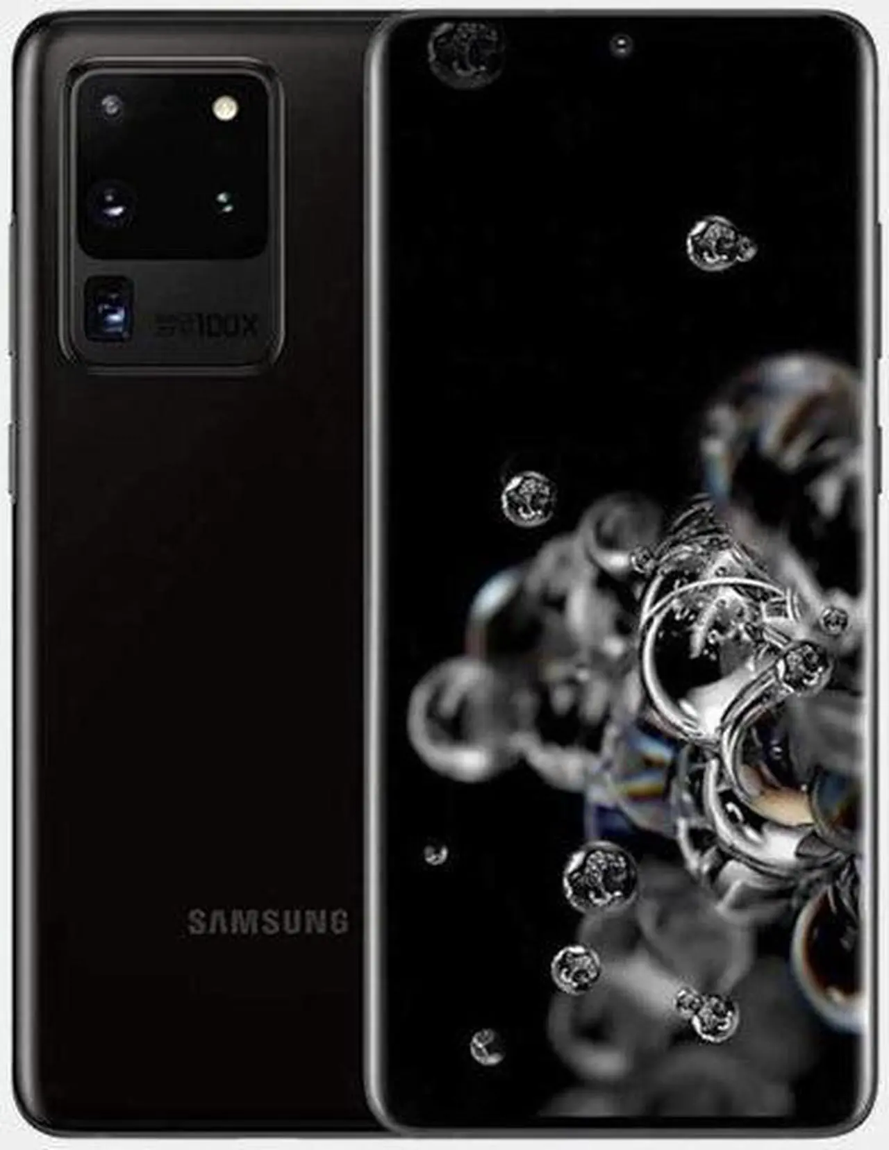 Alt view image 4 of 8 - Samsung Galaxy S20 Ultra 5G SM-G988B/DS 128GB 12GB RAM International Version - Cloud White