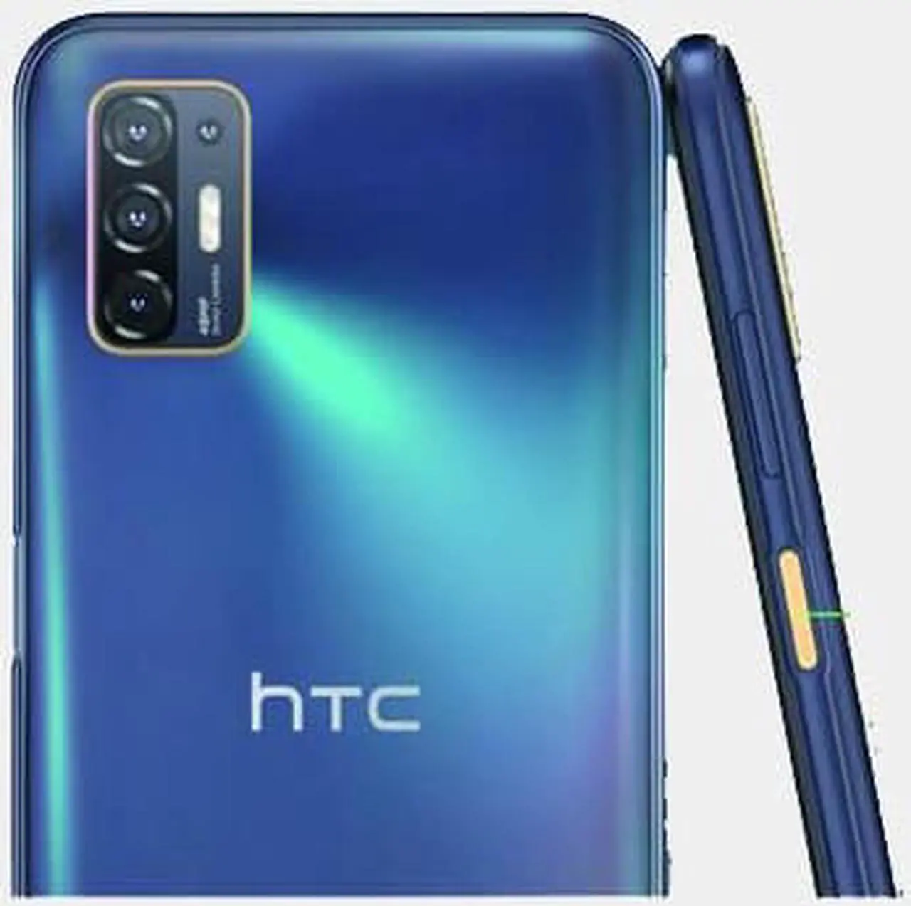 Alt view image 8 of 10 - HTC Desire 21 Pro Dual-SIM 128GB ROM + 8GB RAM (GSM Only | No CDMA) Factory Unlocked 5G Smartphone (Blue) - International Version
