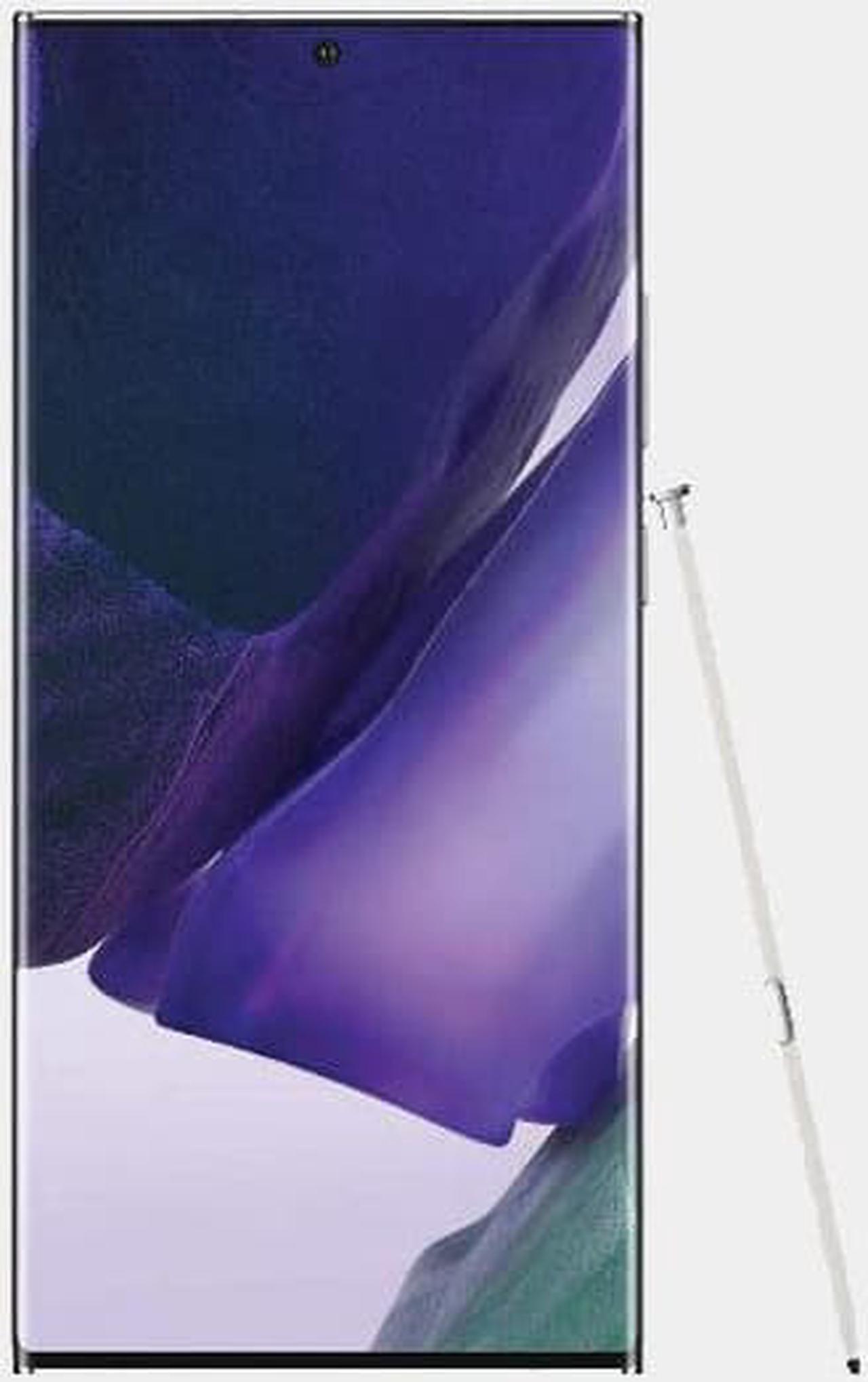 Alt view image 2 of 8 - Samsung Galaxy Note20 Ultra 5G (N986B-DS) 256GB 12GB RAM International Version - Mystic White