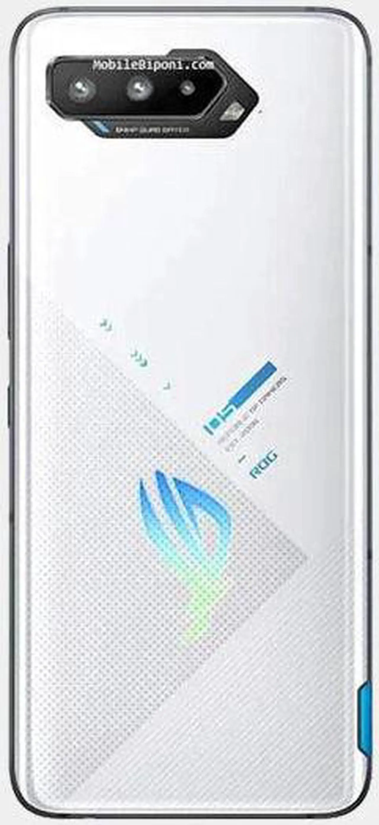 Alt view image 3 of 8 - Asus ROG Phone 5 ZS673KS / I005DA, 5G, International Version (No Warranty), Dual 128GB 12GB RAM, Tencent Games with Google Play, White - GSM Unlocked